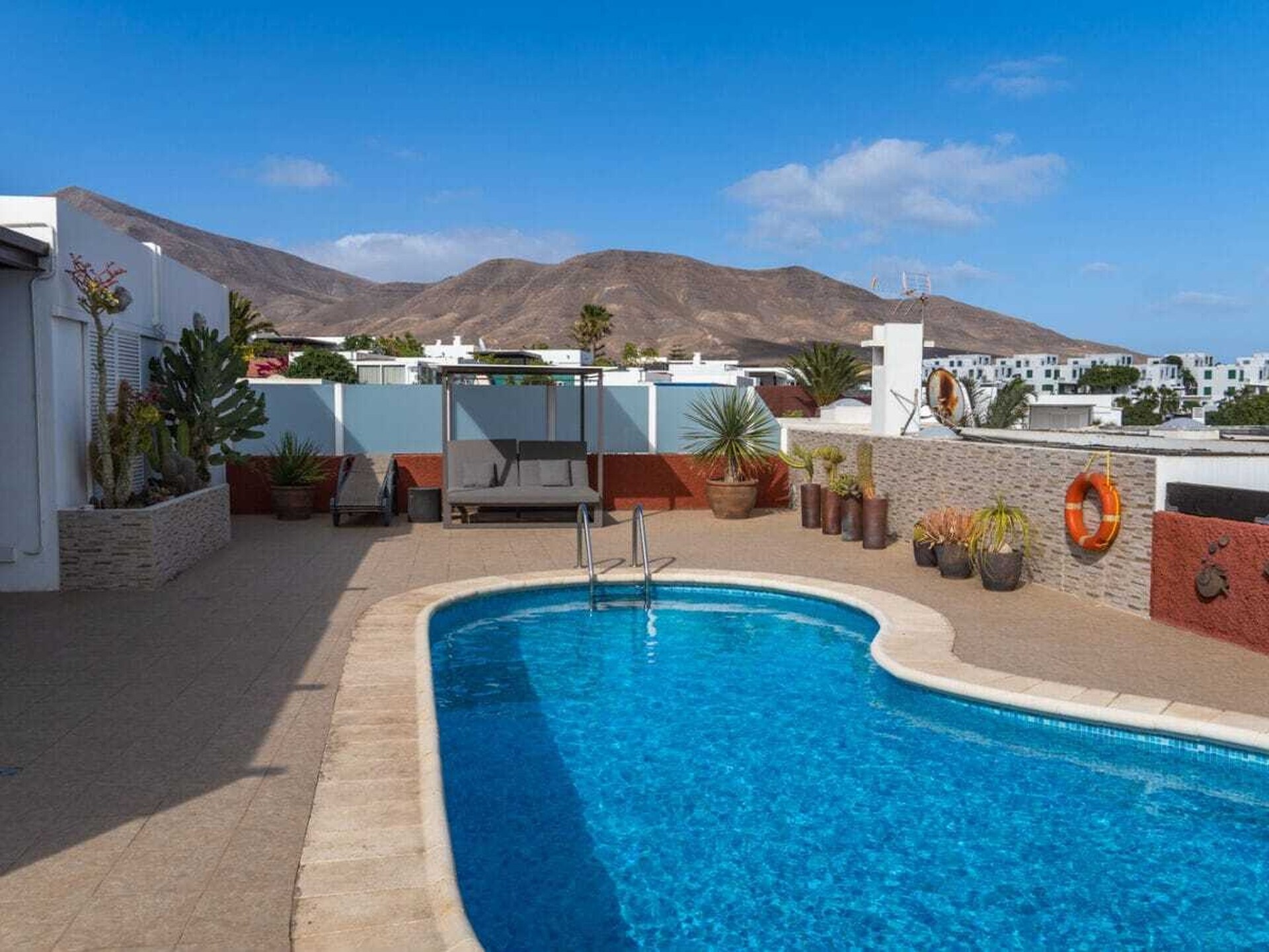 Licht vakantiehuis met privacy en zonneterras in Playa Blanca - foto 13