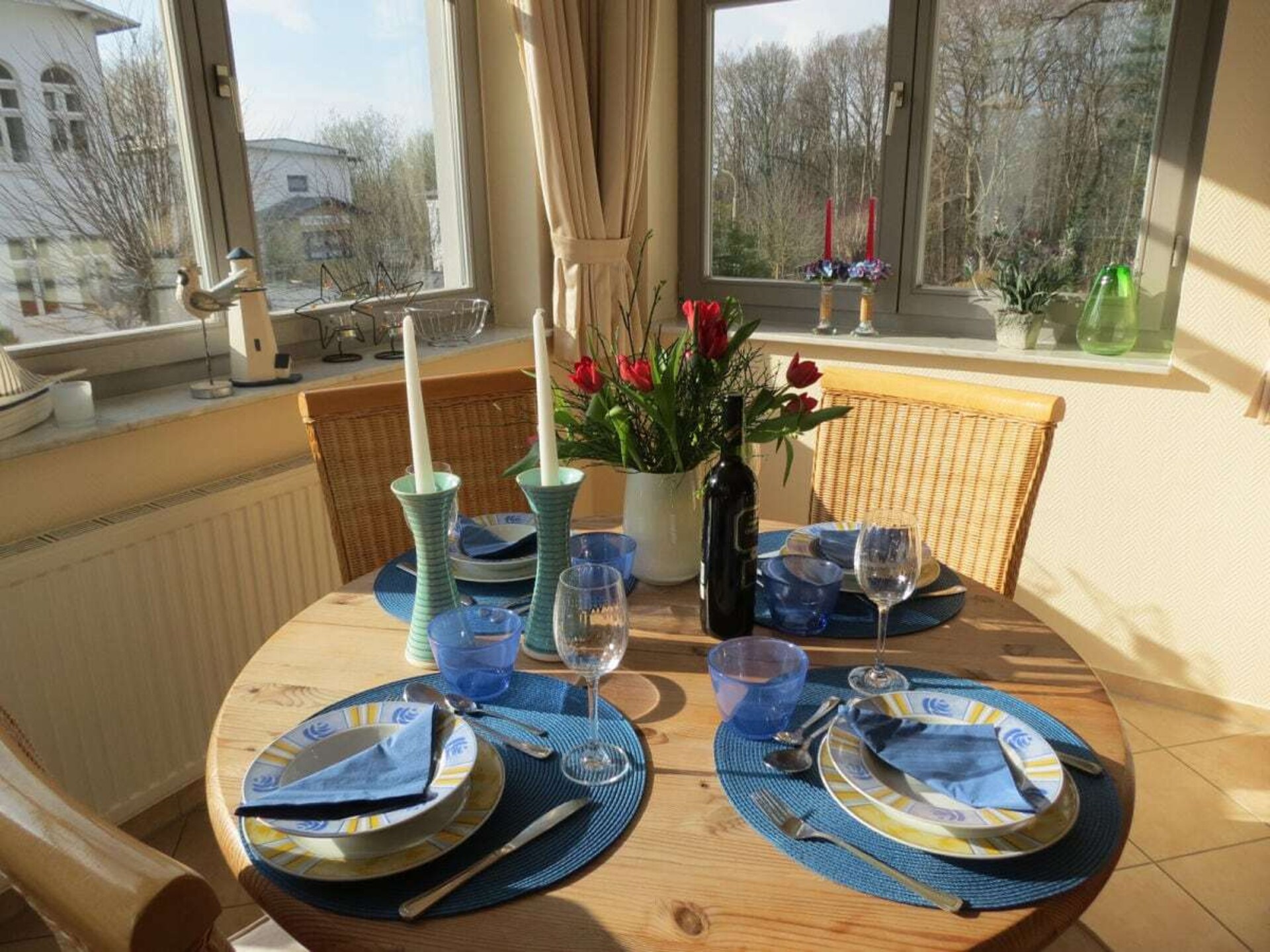 Appartement Dompfaff in Zinnowitz: 50m² met balkon, vlakbij het strand - foto 6
