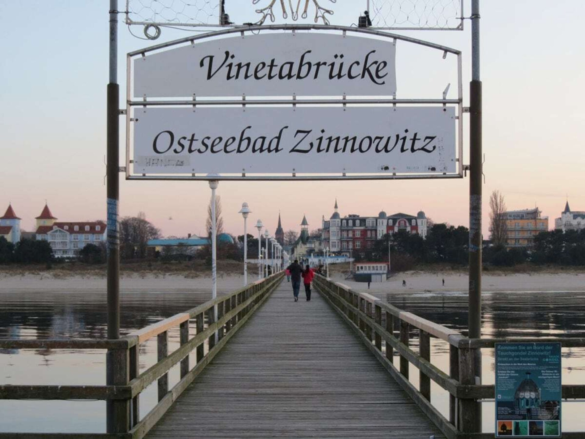 Appartement Dompfaff in Zinnowitz: 50m² met balkon, vlakbij het strand - foto 15