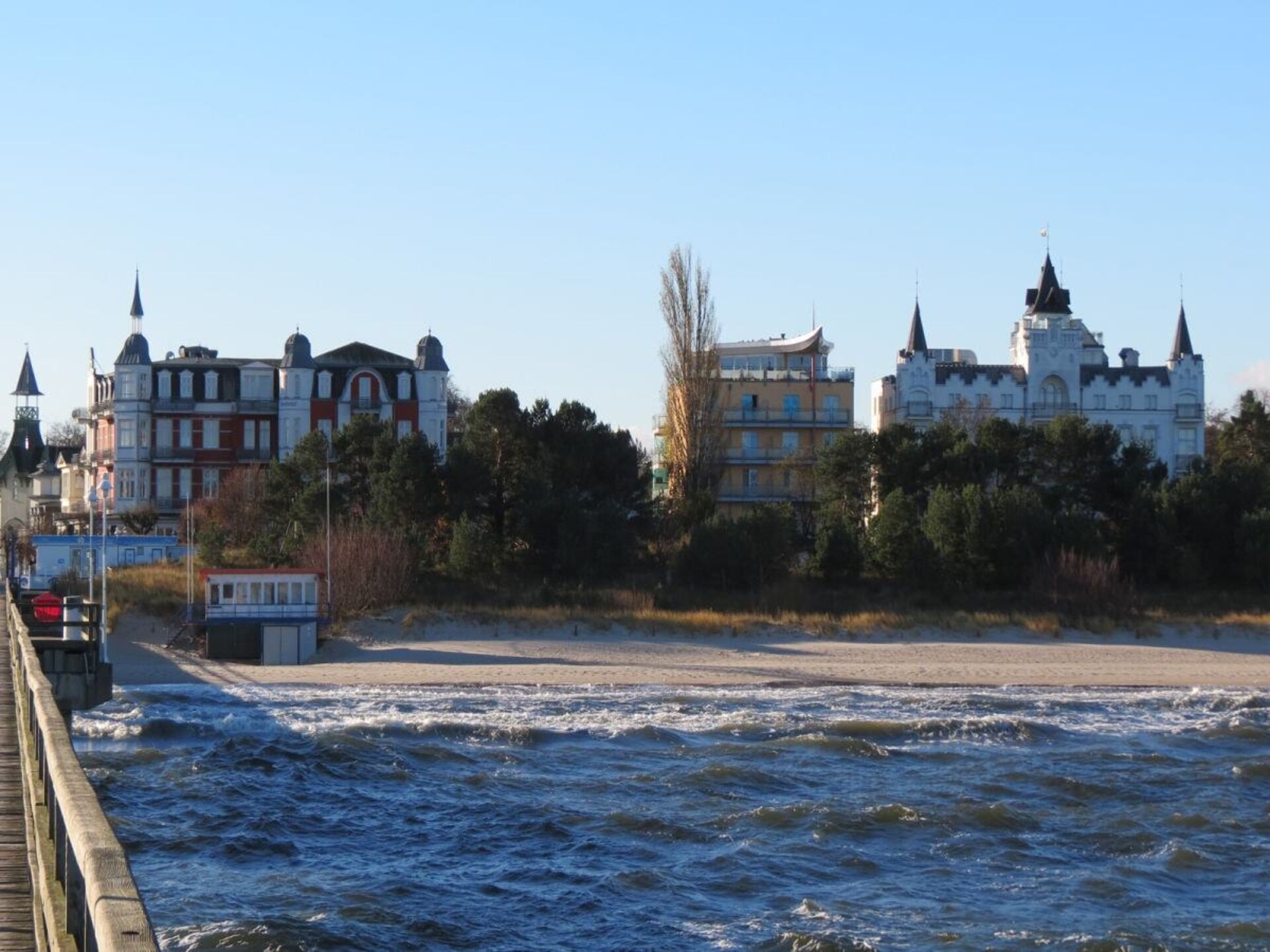 Appartement Dompfaff in Zinnowitz: 50m² met balkon, vlakbij het strand - foto 19