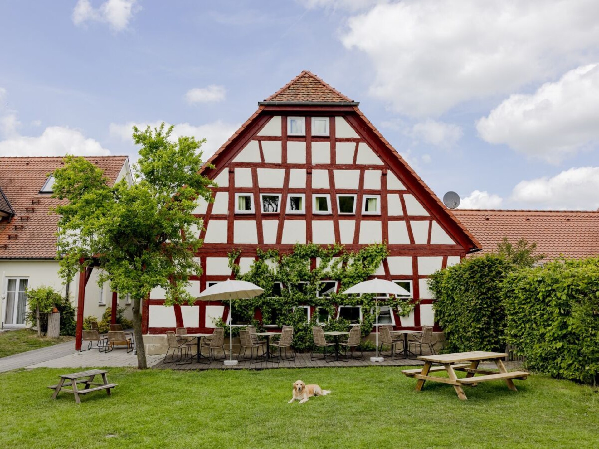 Ruim vakantiehuis Hayloft voor 6 in Frankische schuur bij Colmberg - foto 2