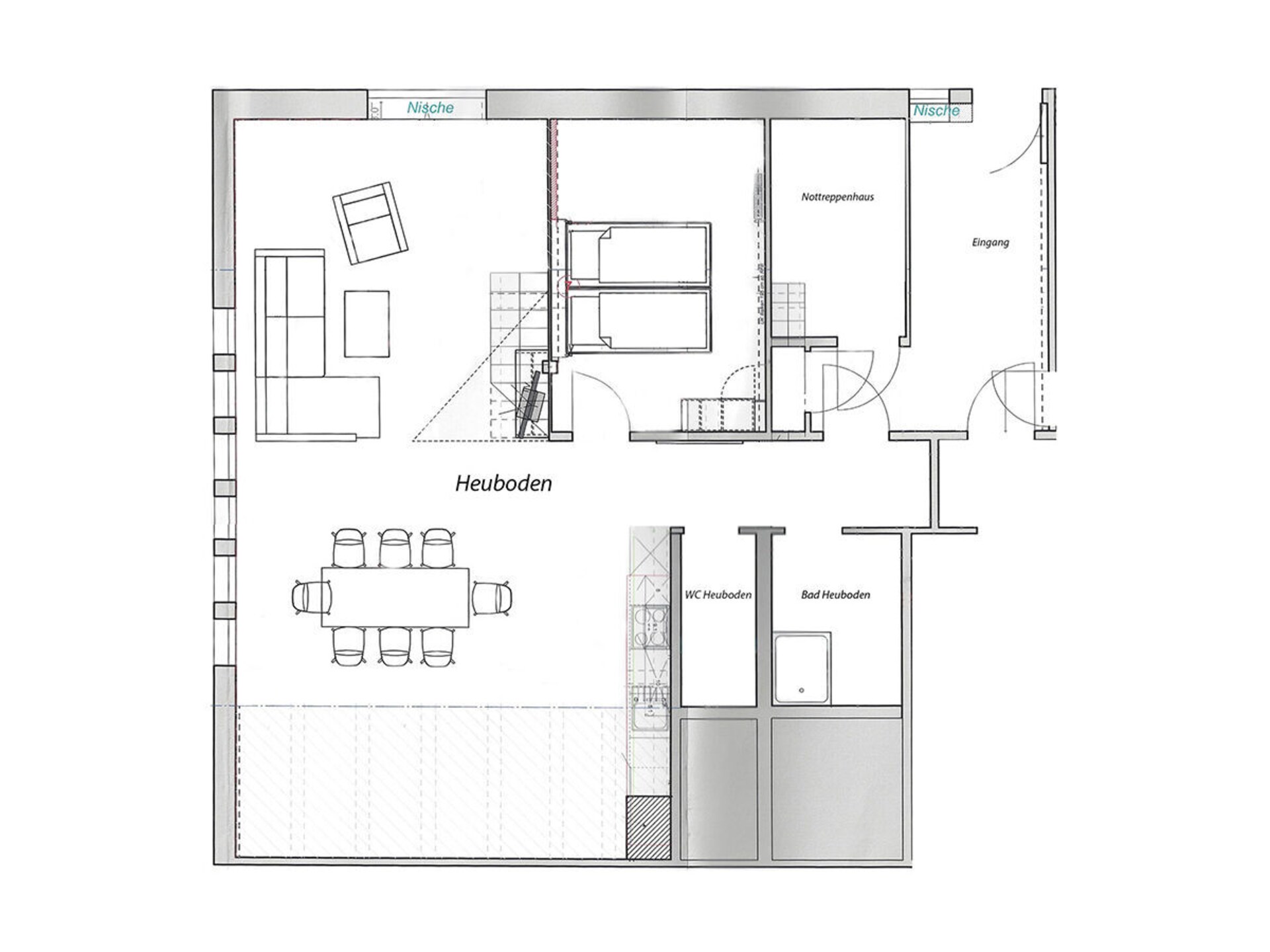 Ruim vakantiehuis Hayloft voor 6 in Frankische schuur bij Colmberg - foto 35