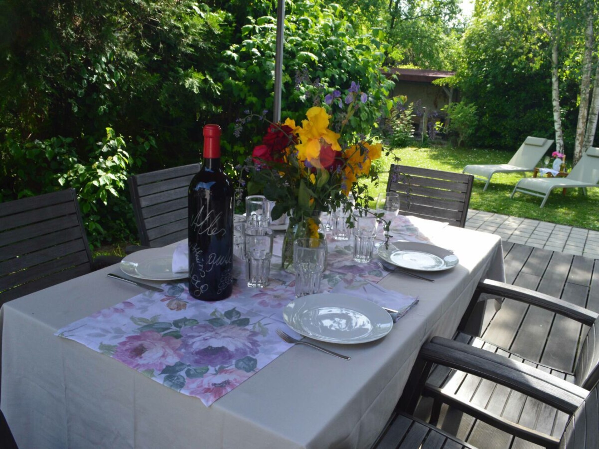 Vrijstaand vakantiehuis met panoramisch uitzicht en tuin in Mönchhof, Burgenland - foto 10