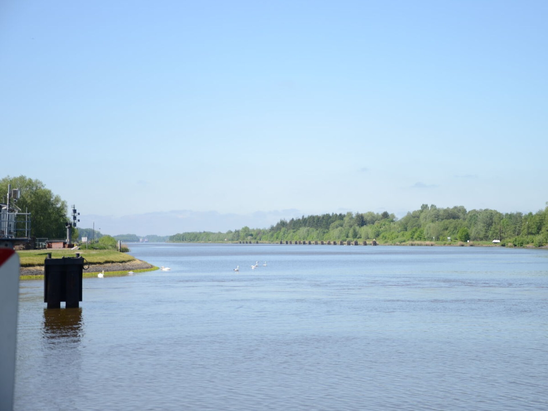 Royaal vakantiehuis aan het Kielkanaal met panoramisch uitzicht - foto 28