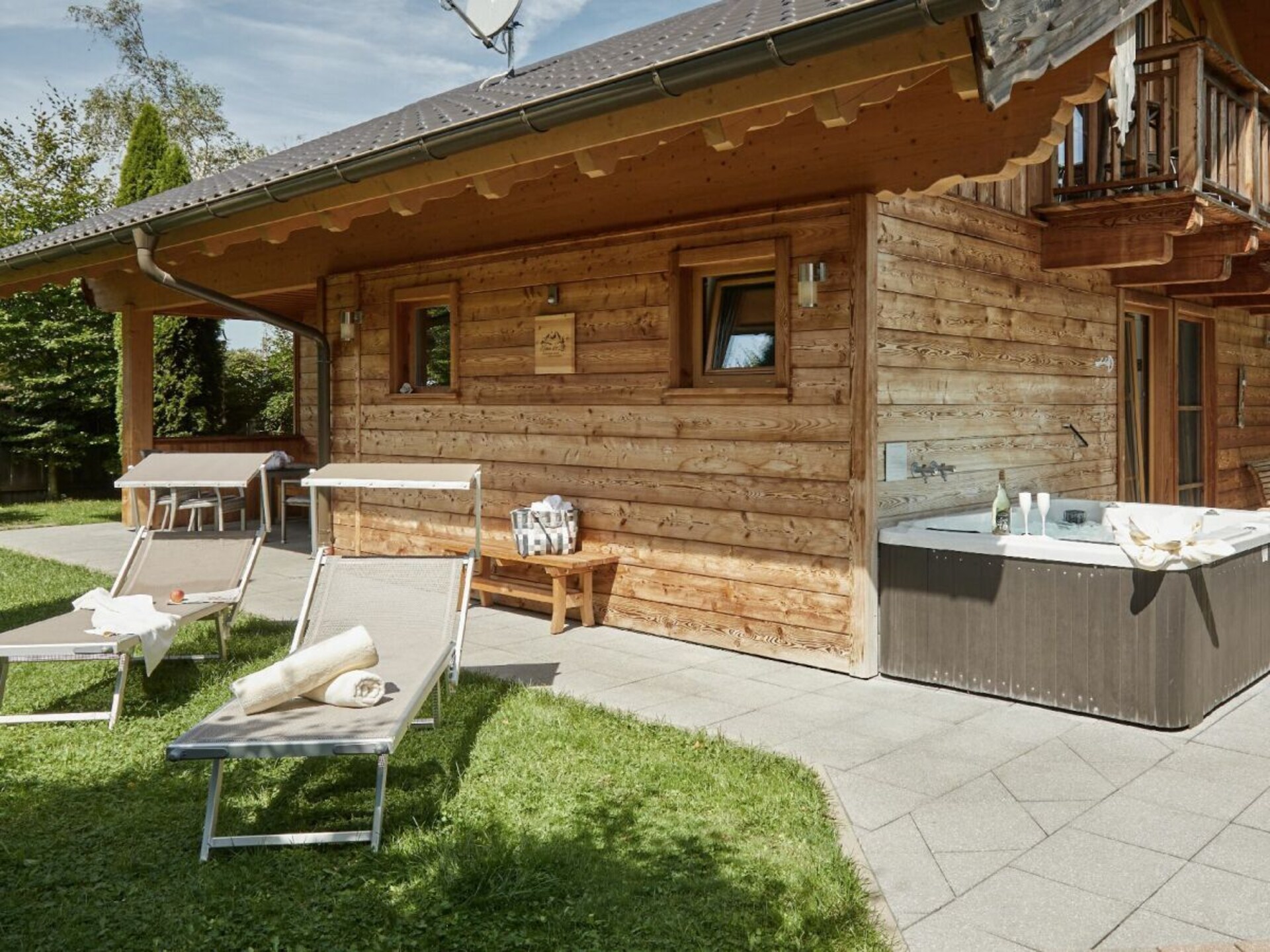 Ruim chalet met sauna en tuin op 3 km van Ainring - foto 1
