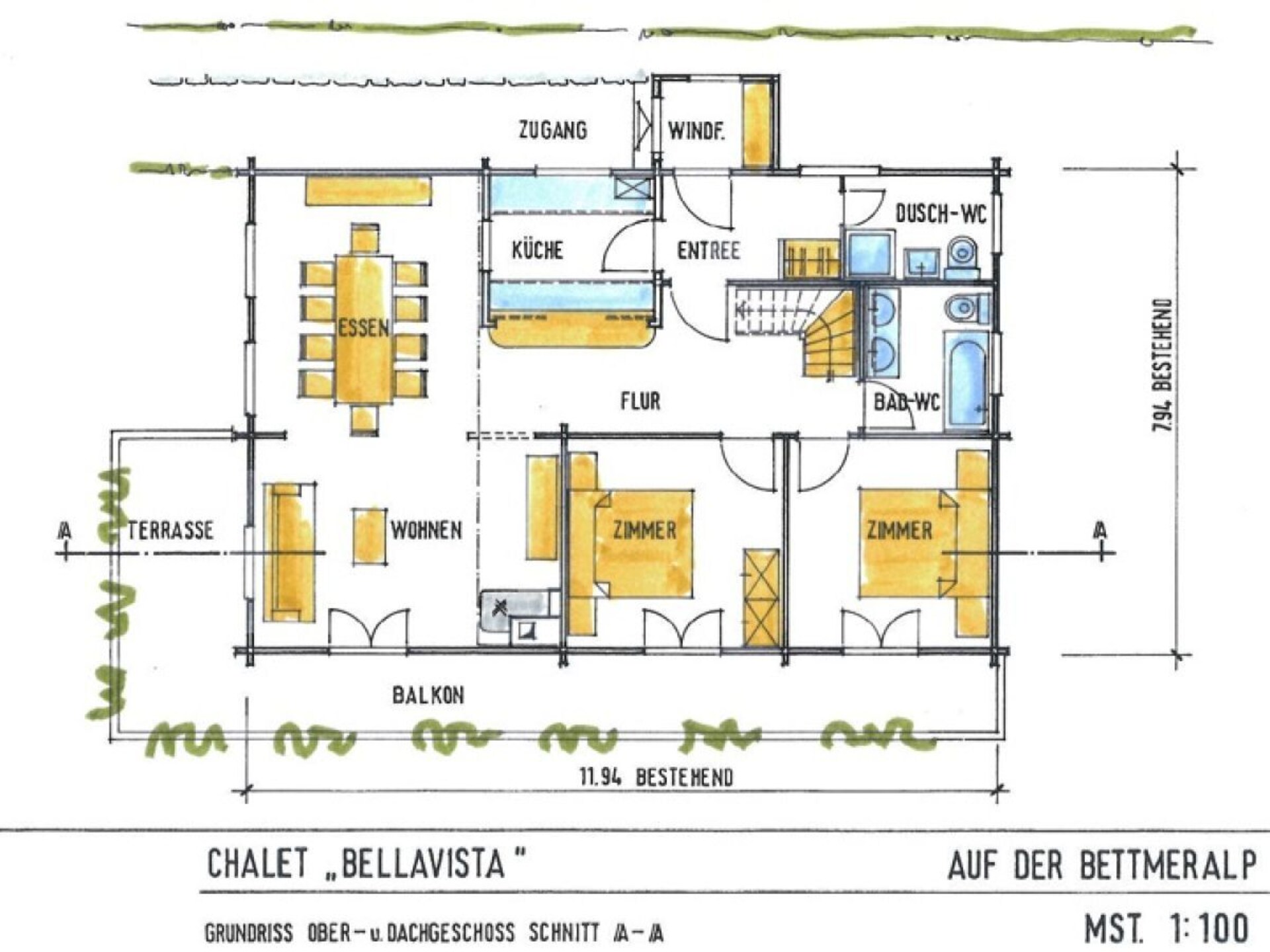 Ruim chalet voor 10 personen in Bettmeralp, op 100 meter van de skilift - foto 23