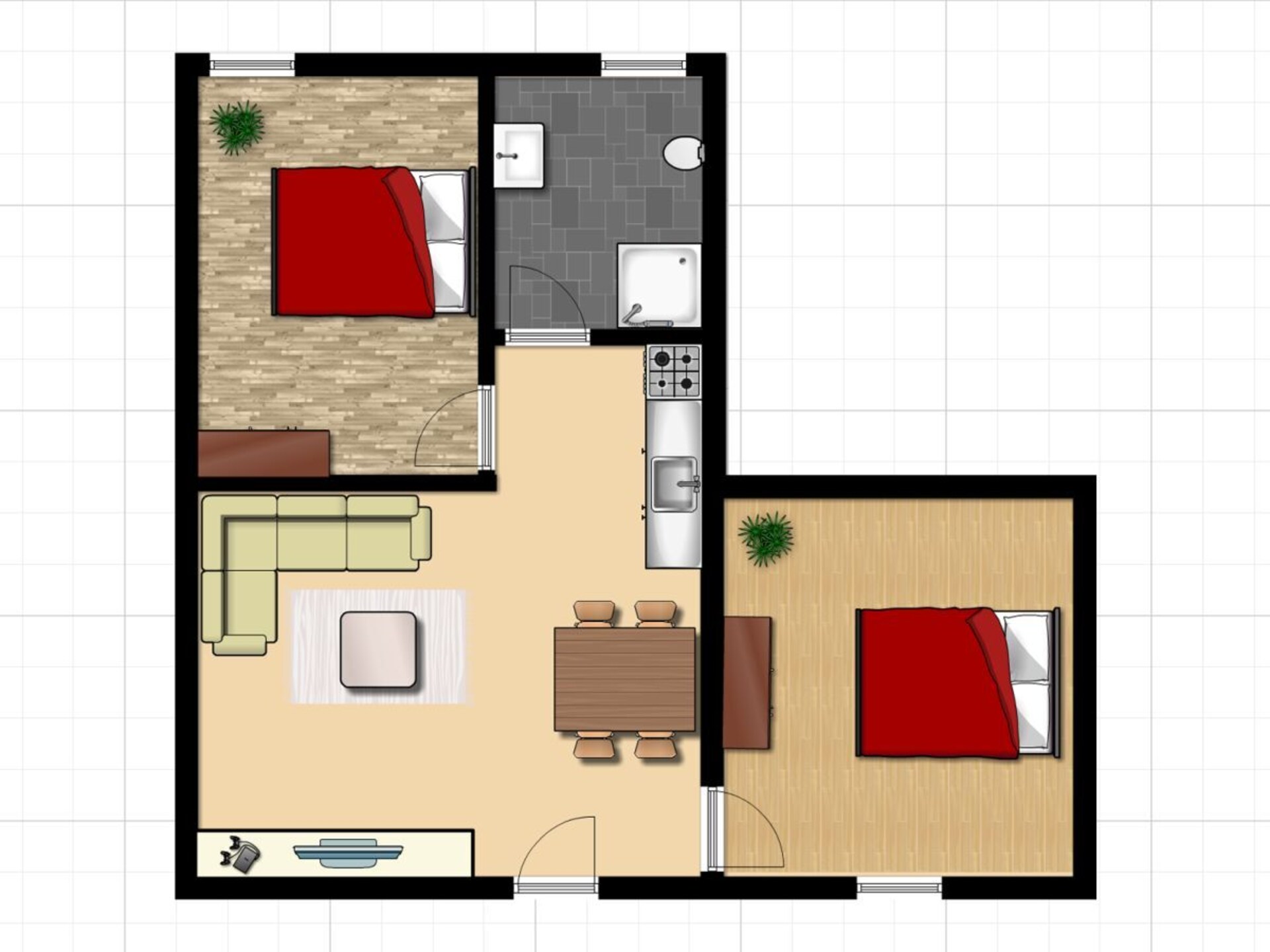Ruim vakantiehuis voor 5 personen in Röbel/Müritz · 60 m² - foto 21