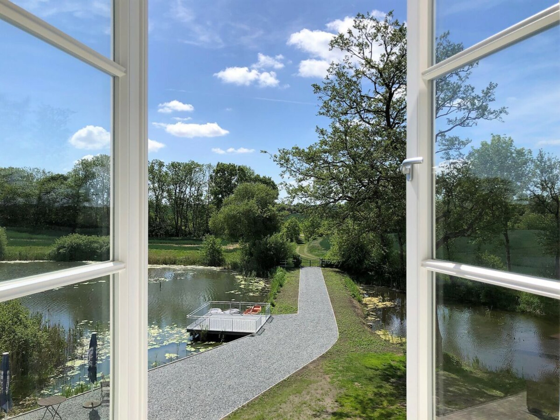 Licht vakantiehuis in Steinberg met uitzicht op de molenvijver - foto 2