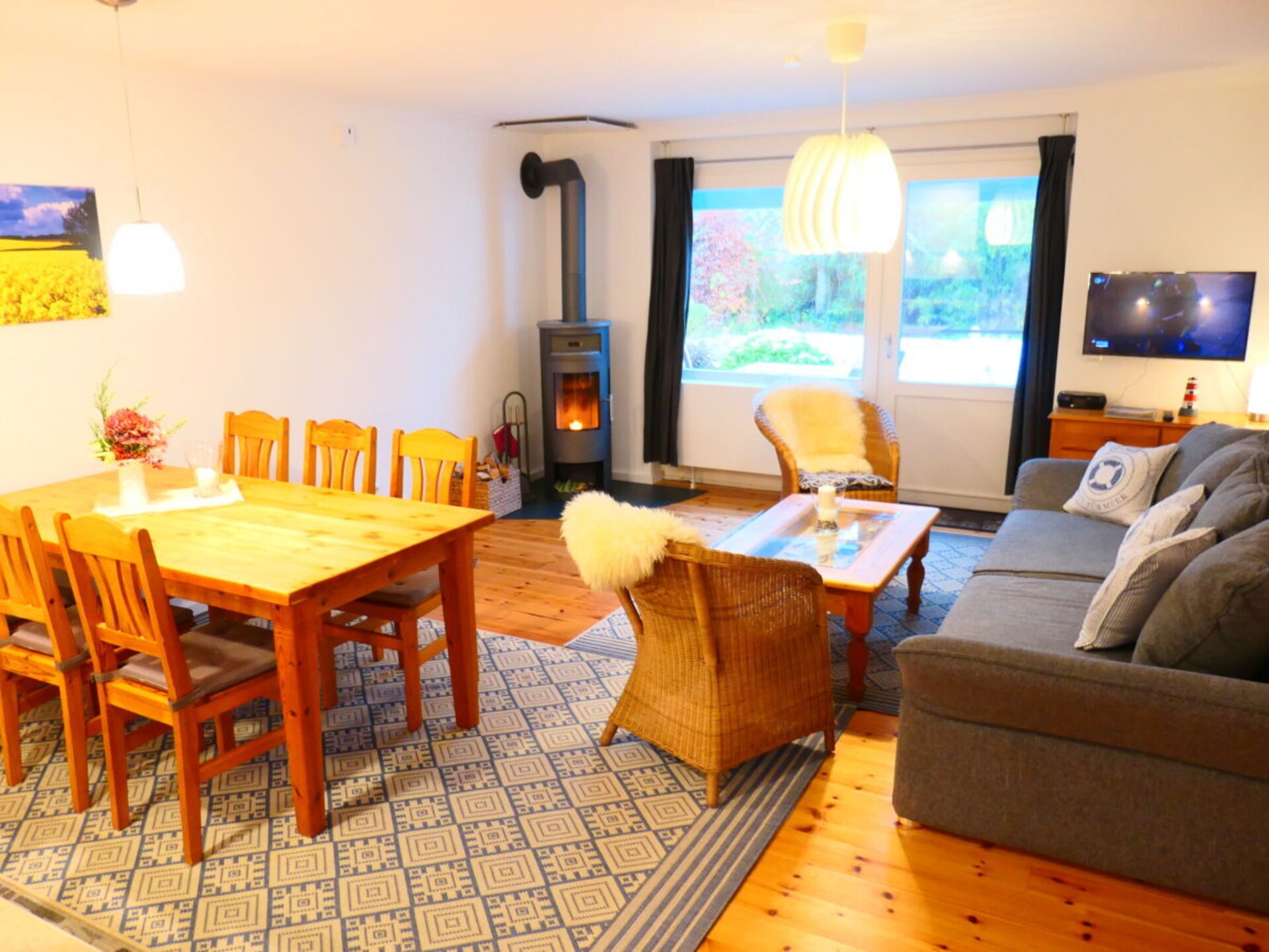 Ruim 6-persoons vakantiehuis met bos & weide, nabij Oostzee - foto 13