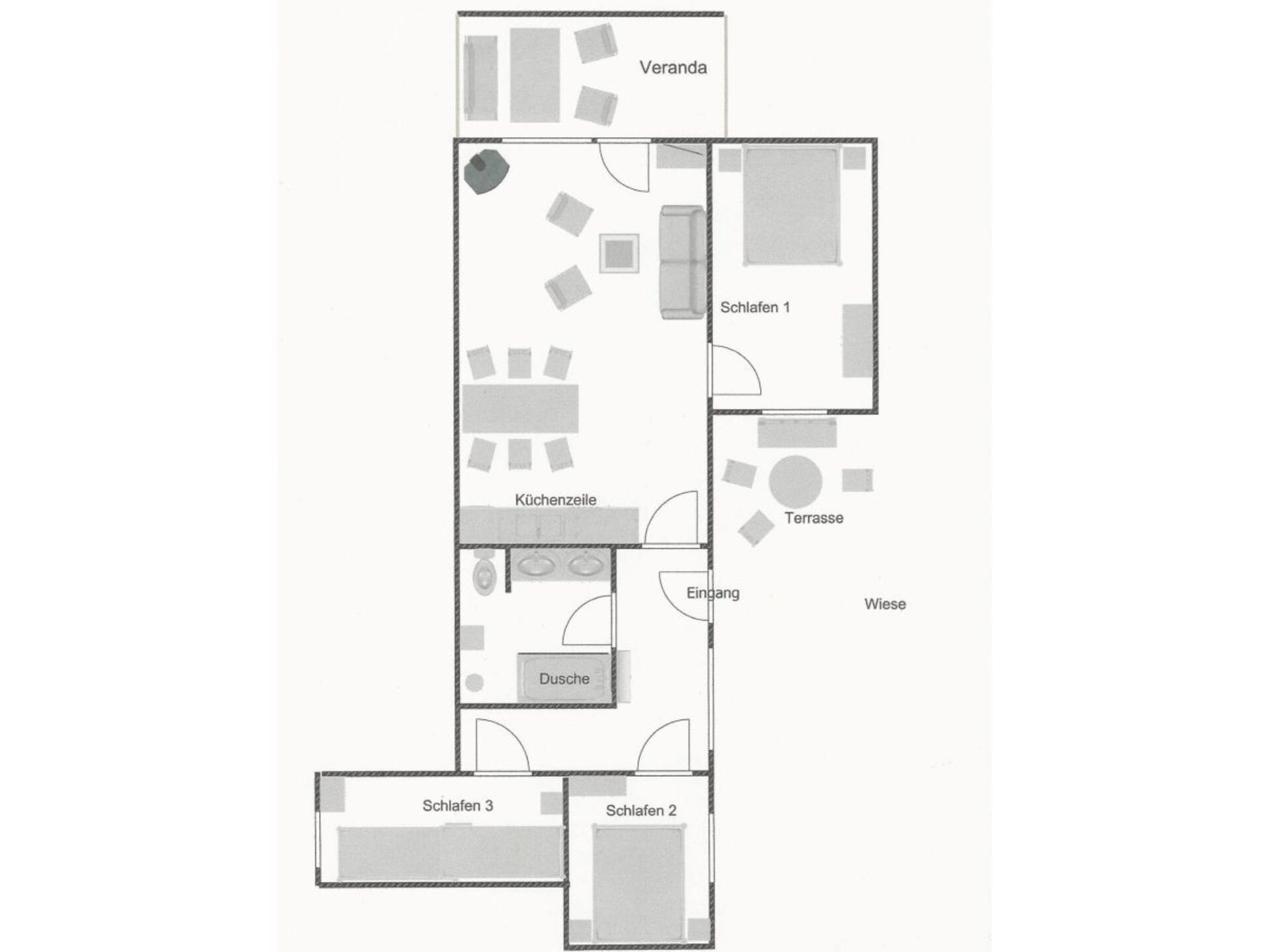 Ruim 6-persoons vakantiehuis met bos & weide, nabij Oostzee - foto 41