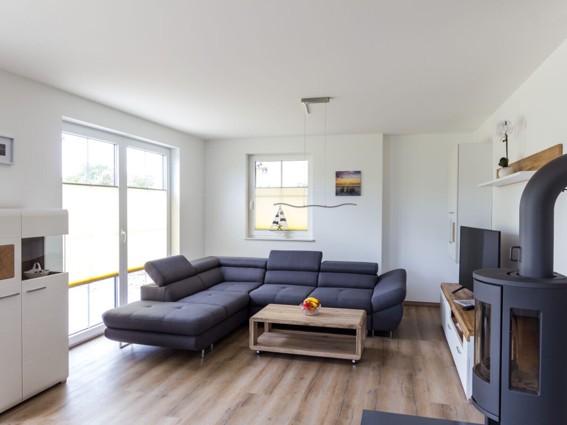 Strandappartement Waterkant in Dranske met houtkachel en vloerverwarming - foto 7