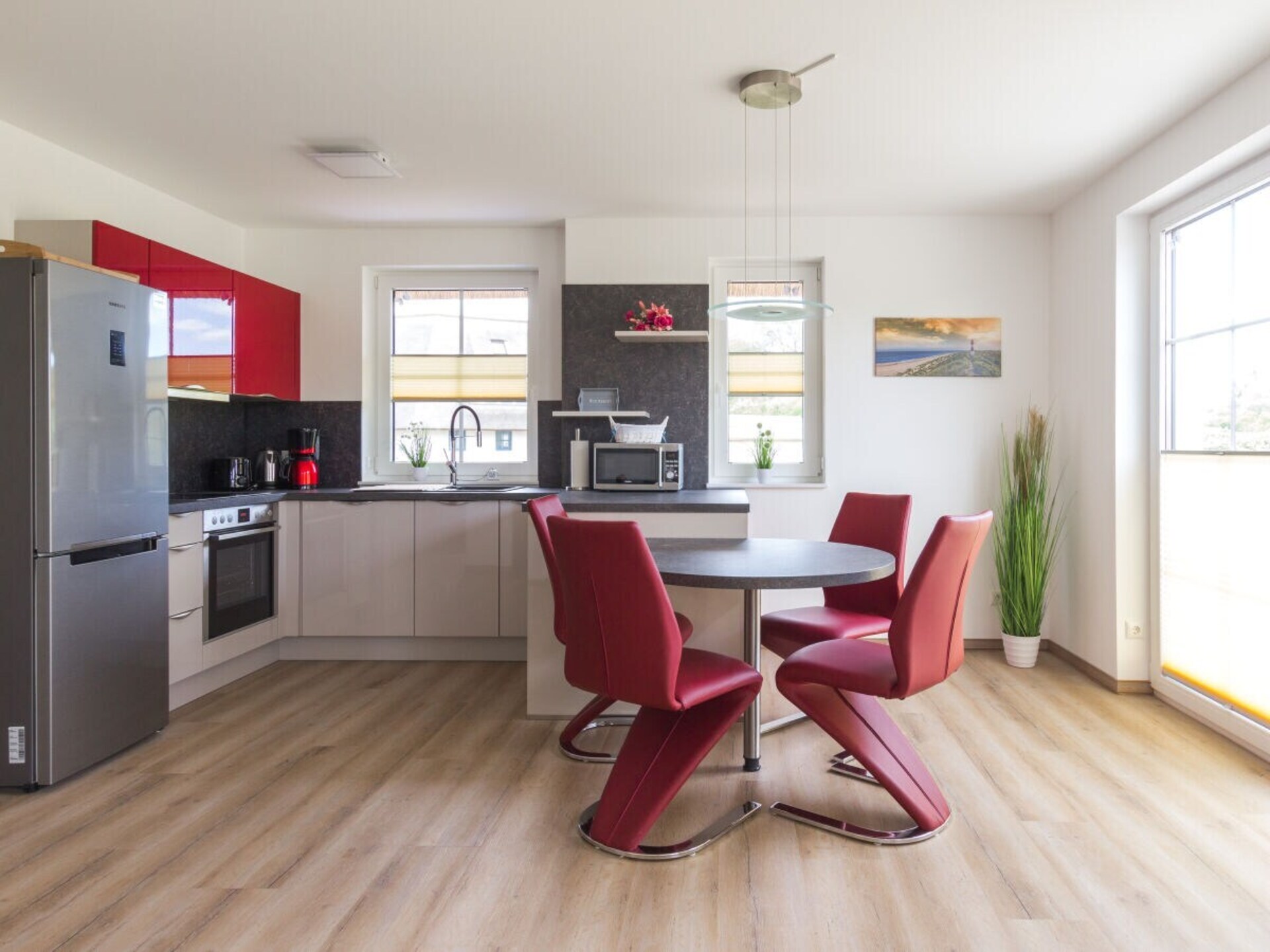 Strandappartement Waterkant in Dranske met houtkachel en vloerverwarming - foto 9