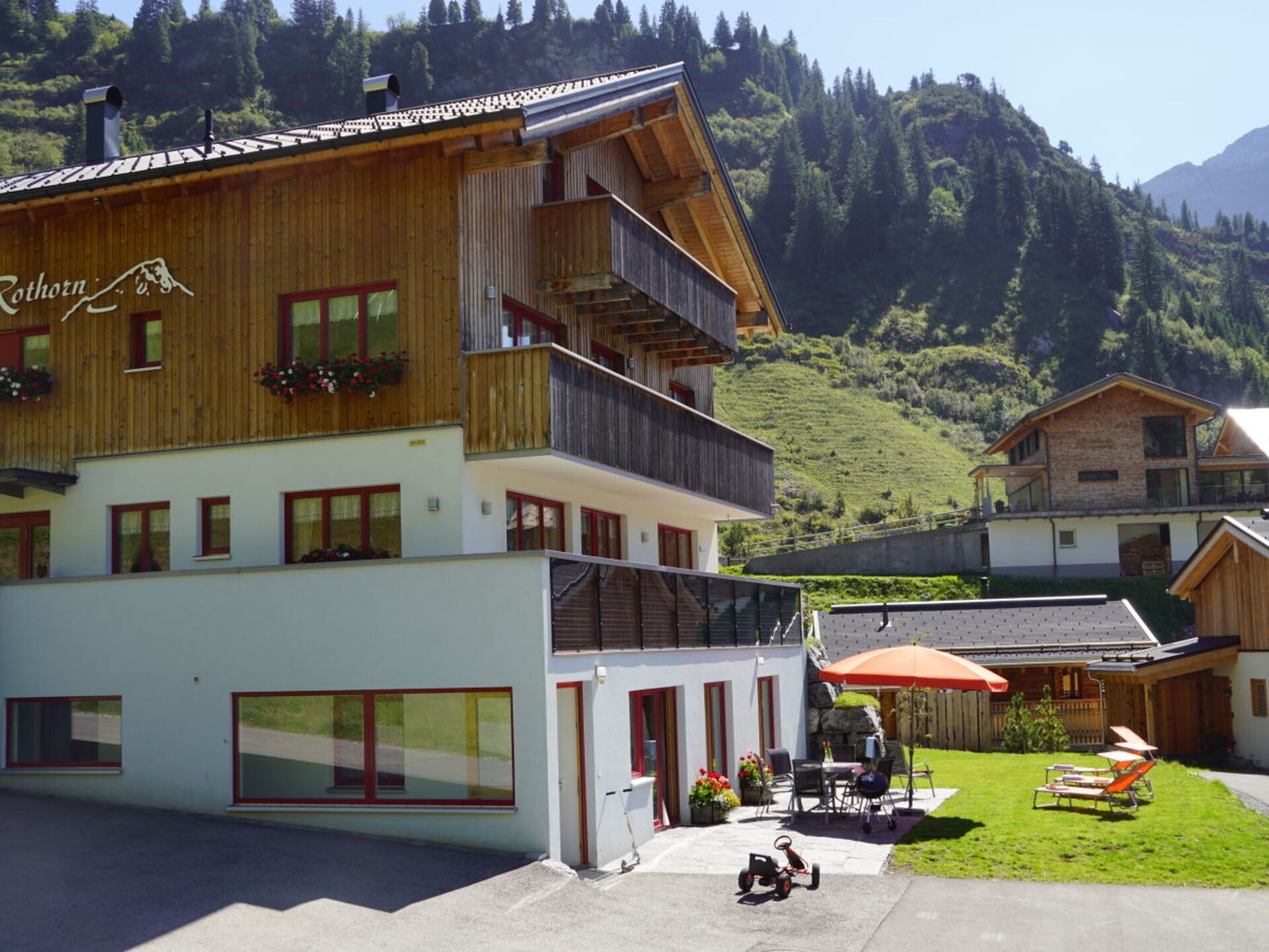 Sfeervol vakantiehuis in Schröcken met panoramisch berguitzicht - foto 3