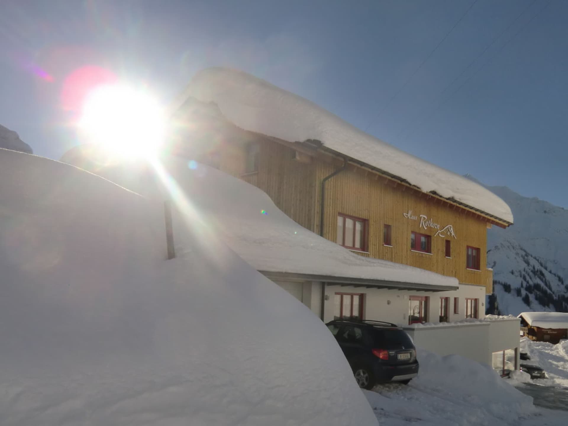 Sfeervol vakantiehuis in Schröcken met panoramisch berguitzicht - foto 7