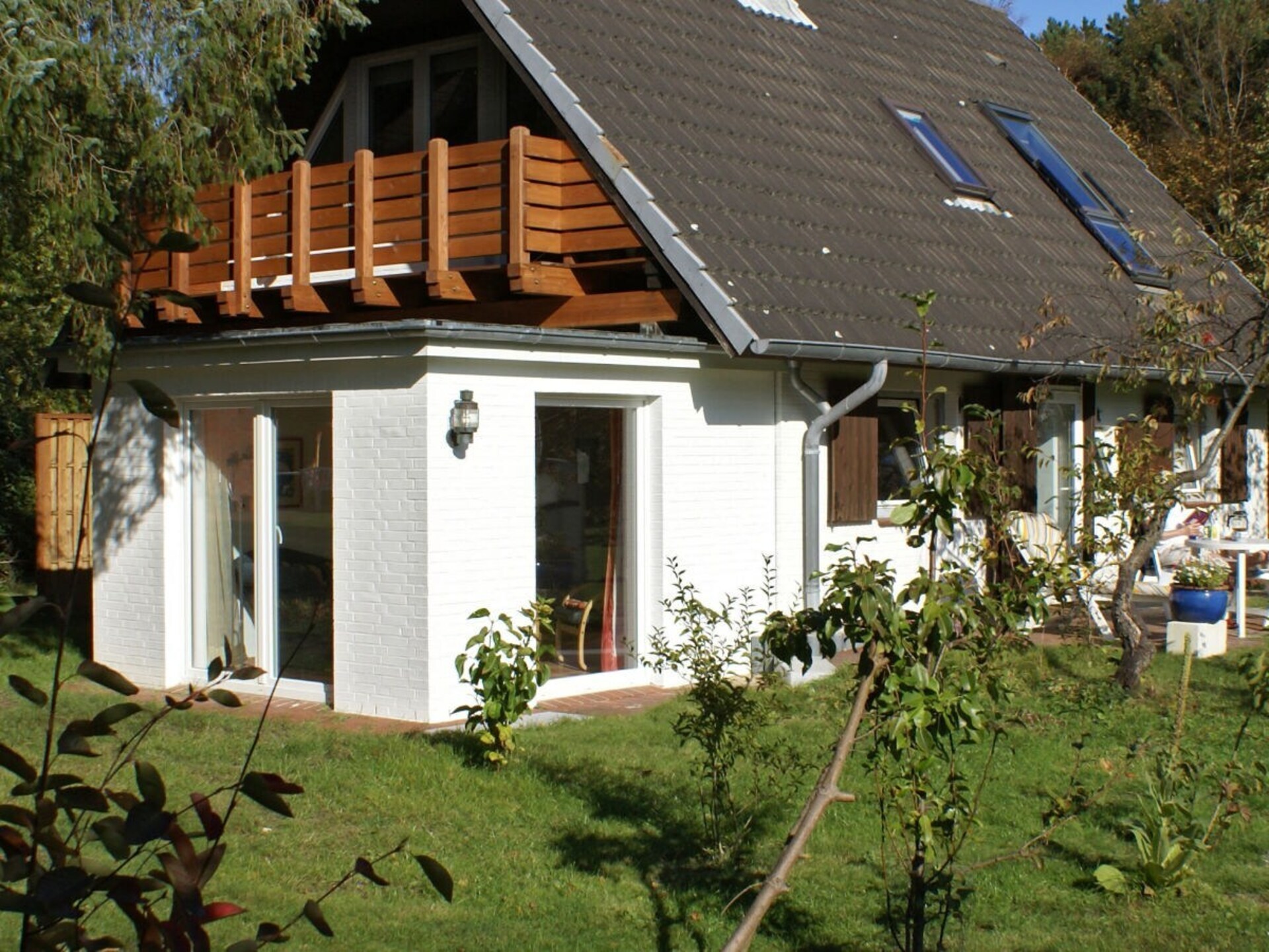 Romantische bungalow voor 3 aan de heide in Nebel met houtkachel - foto 2