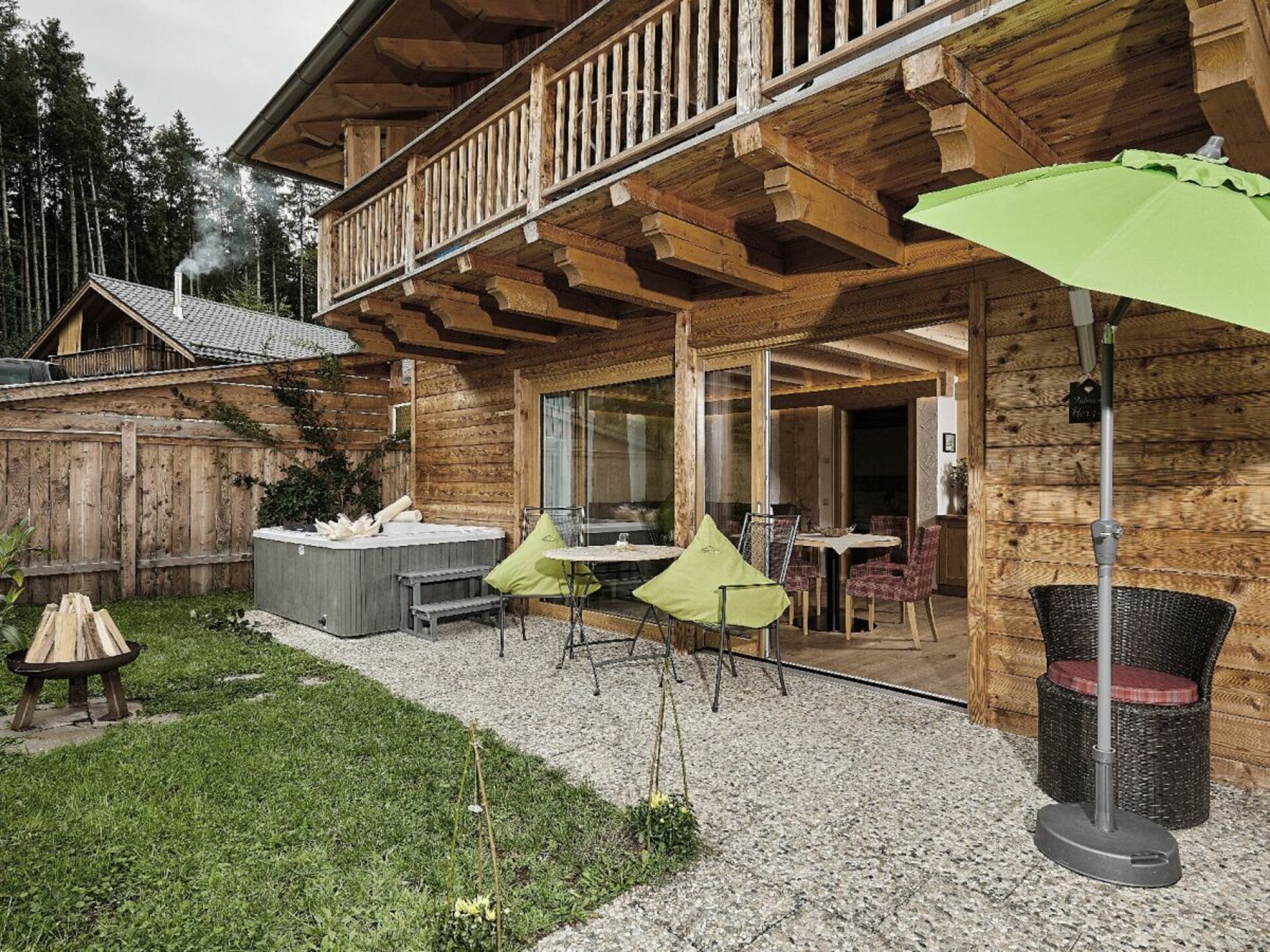 Romantisch chalet met sauna, whirlpool en ontbijt in Ainring, Beieren - foto 2