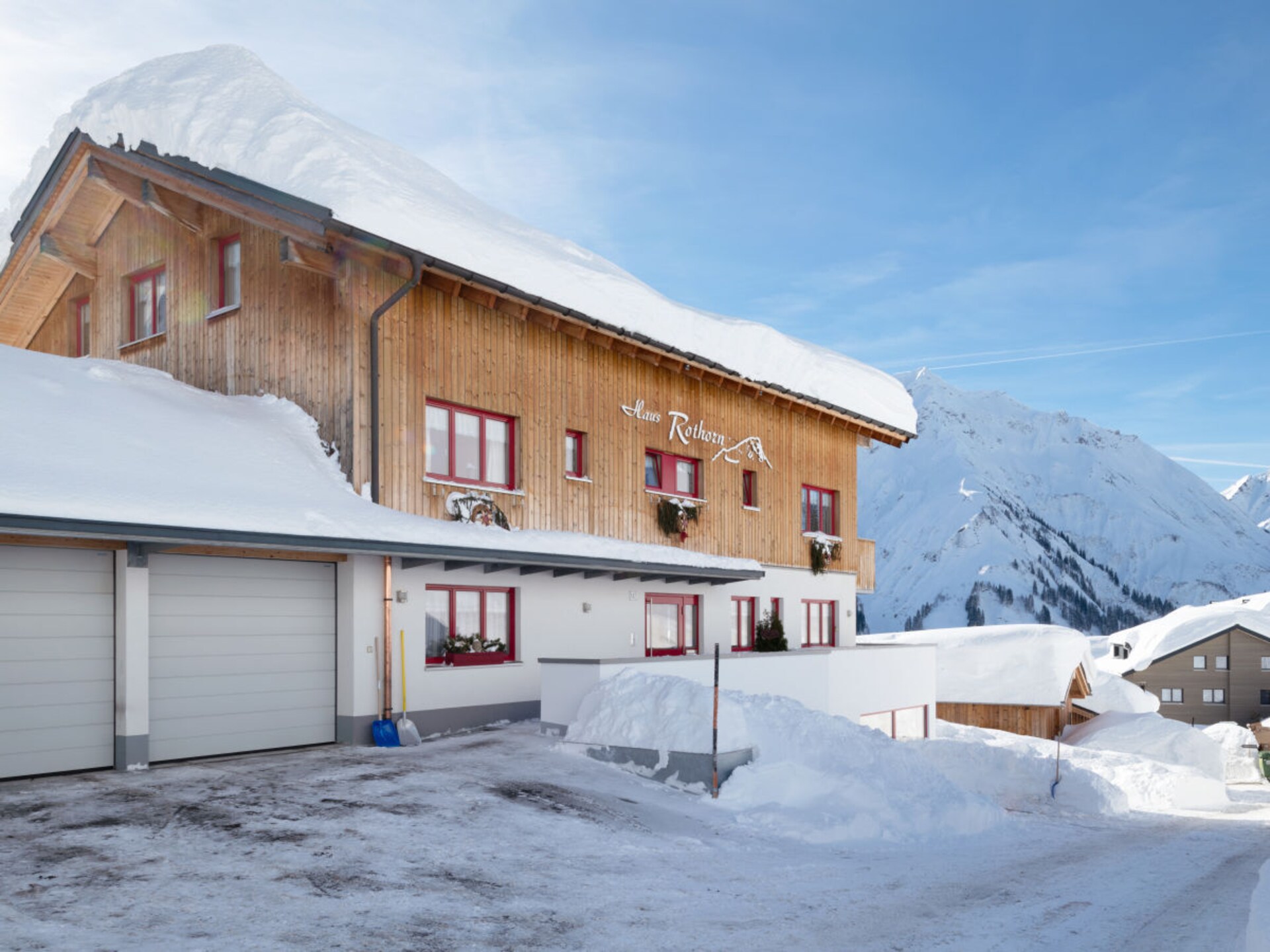 Panorama-appartement in Schröcken met balkon, vlakbij skilift en wandelroutes - foto 7