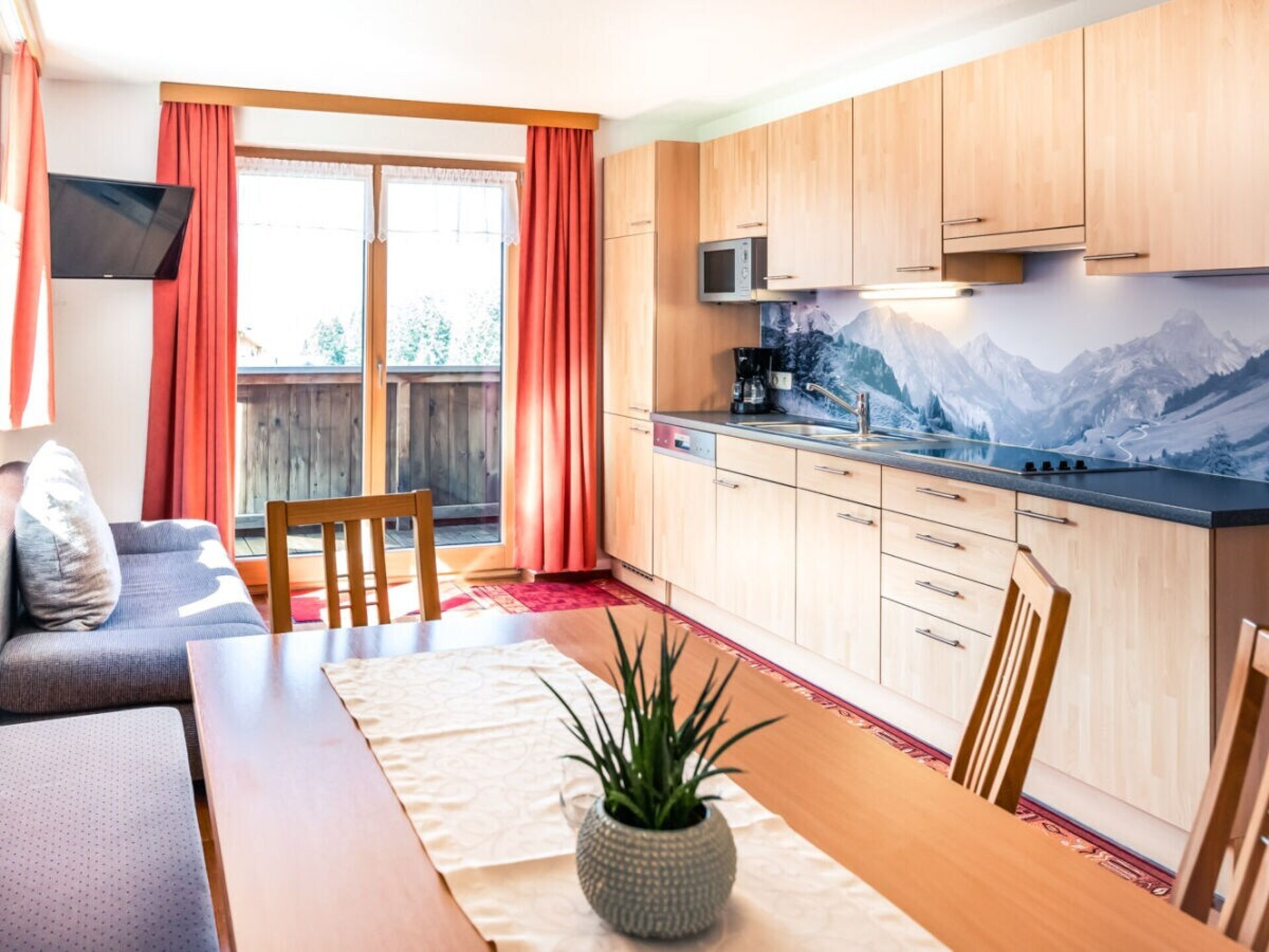 Panorama-appartement in Schröcken met balkon, vlakbij skilift en wandelroutes - foto 23