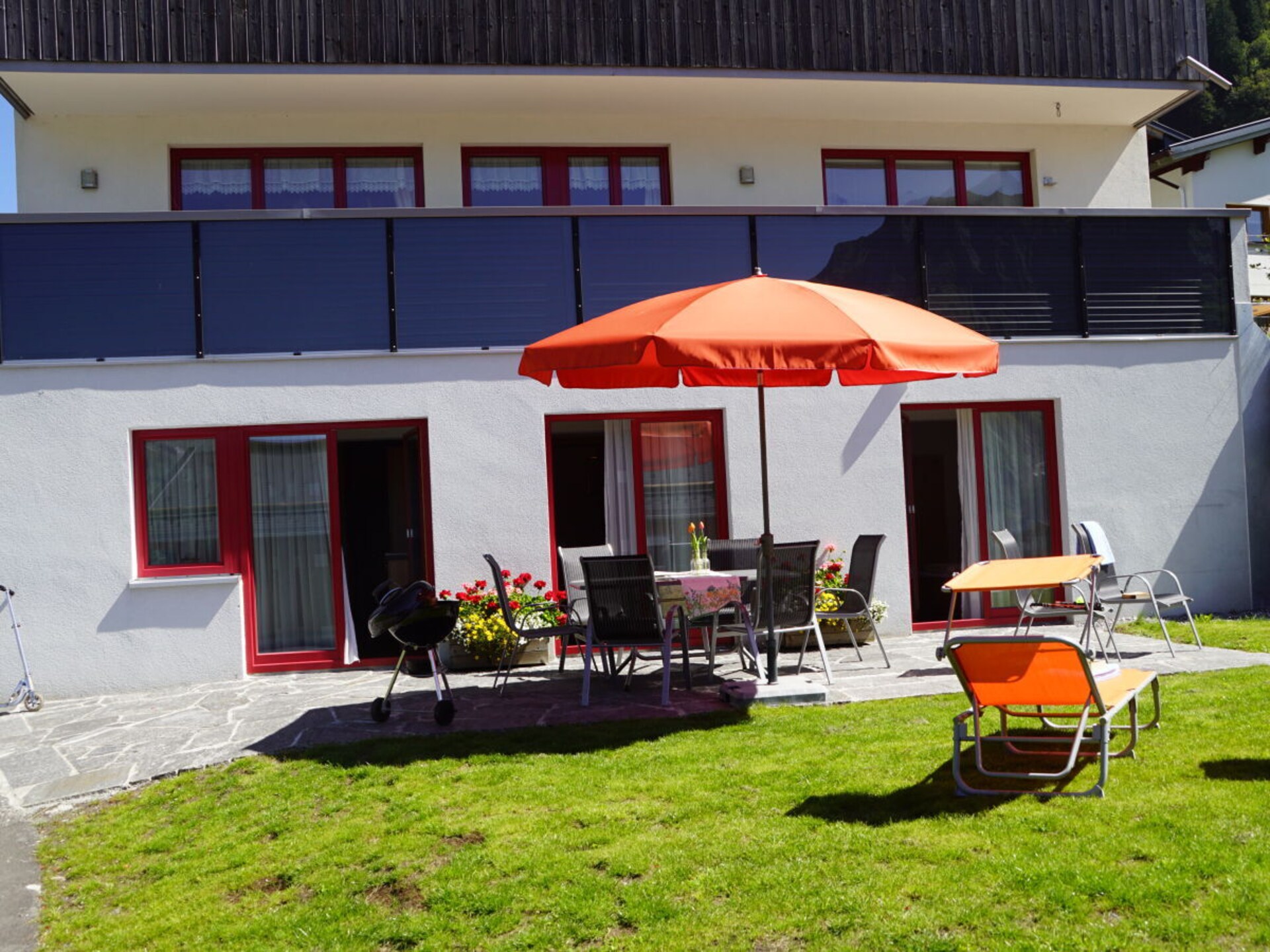 Rustiek appartement voor 8 personen in Schröcken met terras en speelkamer - foto 5
