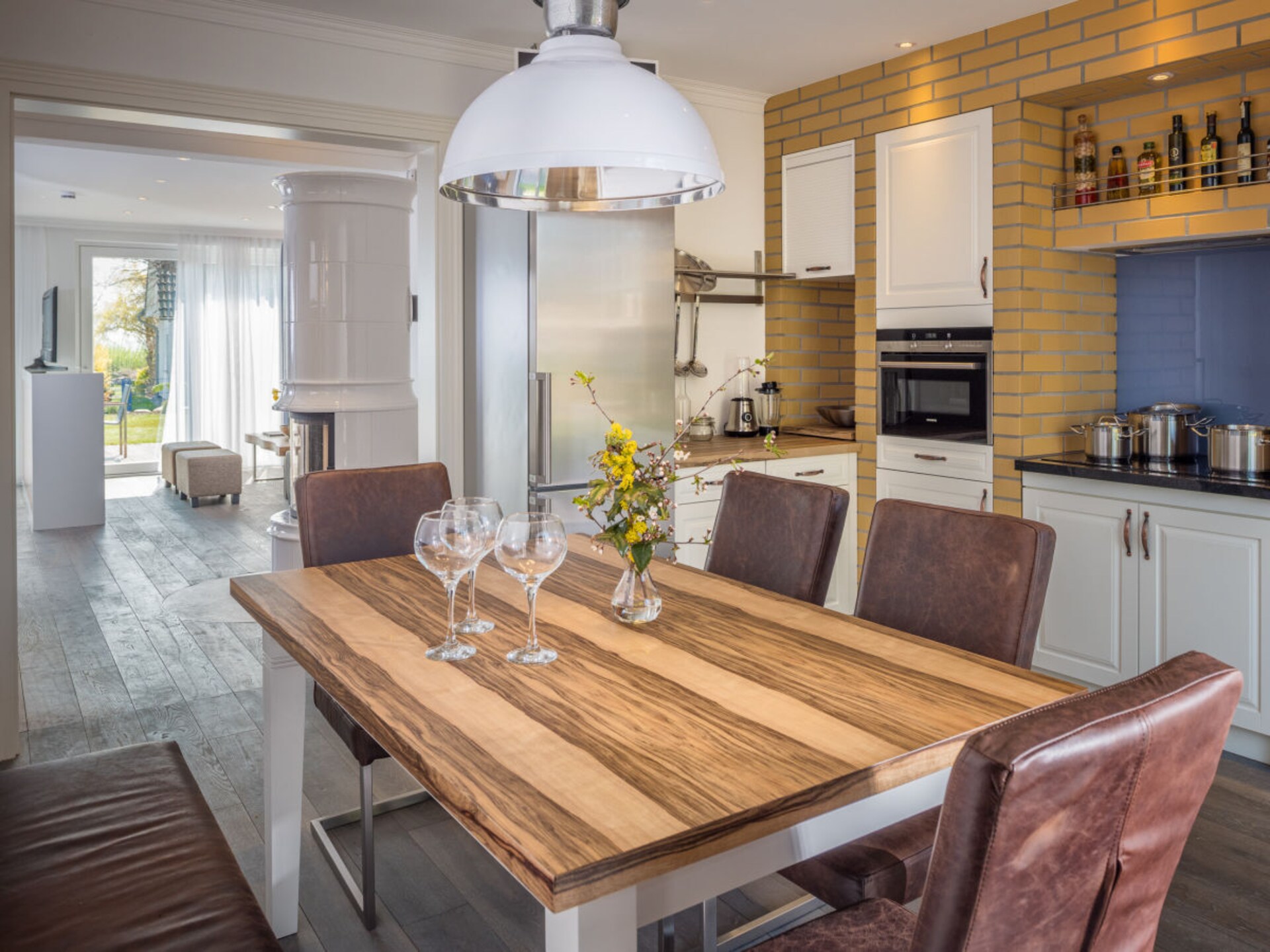 Exclusief vakantiehuis met sauna en panoramisch dakterras aan de Breeger Bodden - foto 9