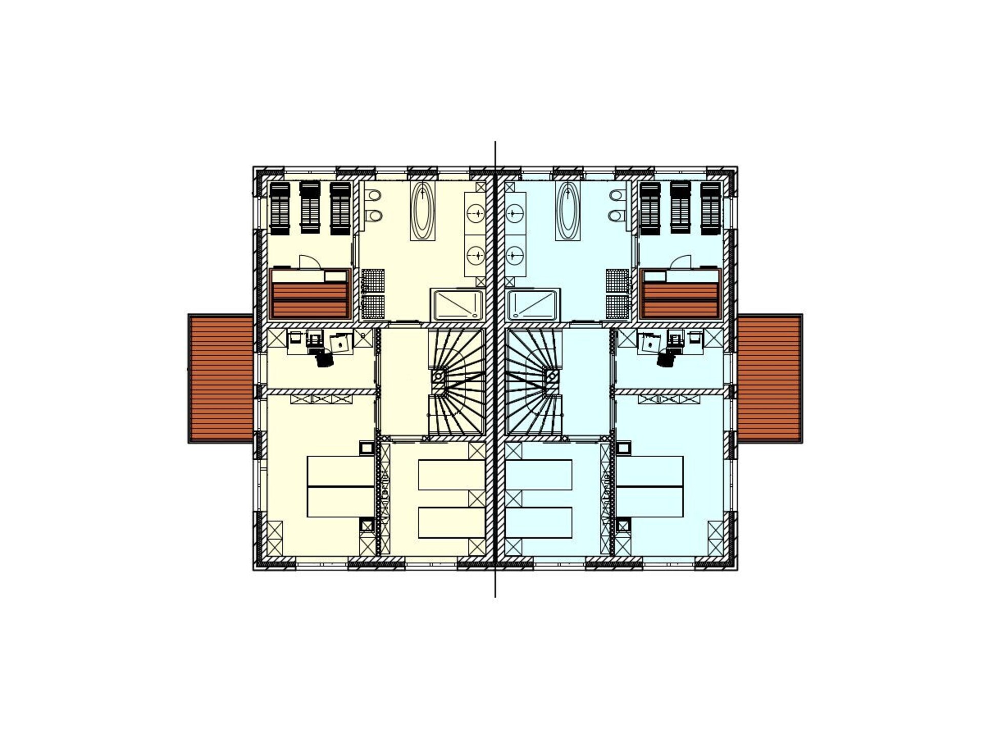 Exclusief vakantiehuis met sauna en panoramisch dakterras aan de Breeger Bodden - foto 21