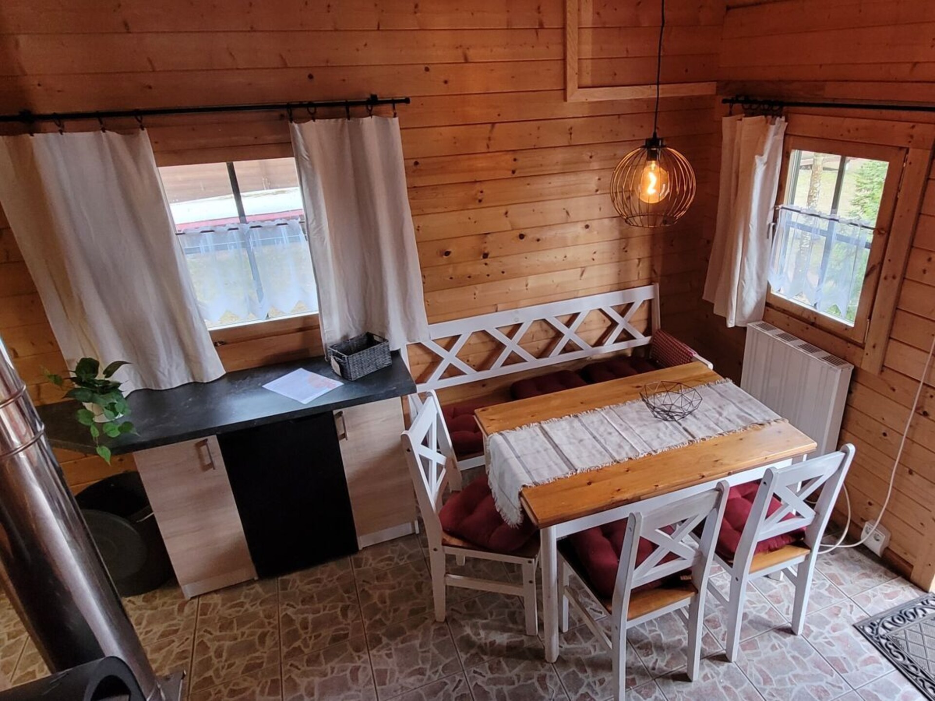 Knusse houten bungalow aan het meer met eigen kano en motorboot in Himmelpfort - foto 34