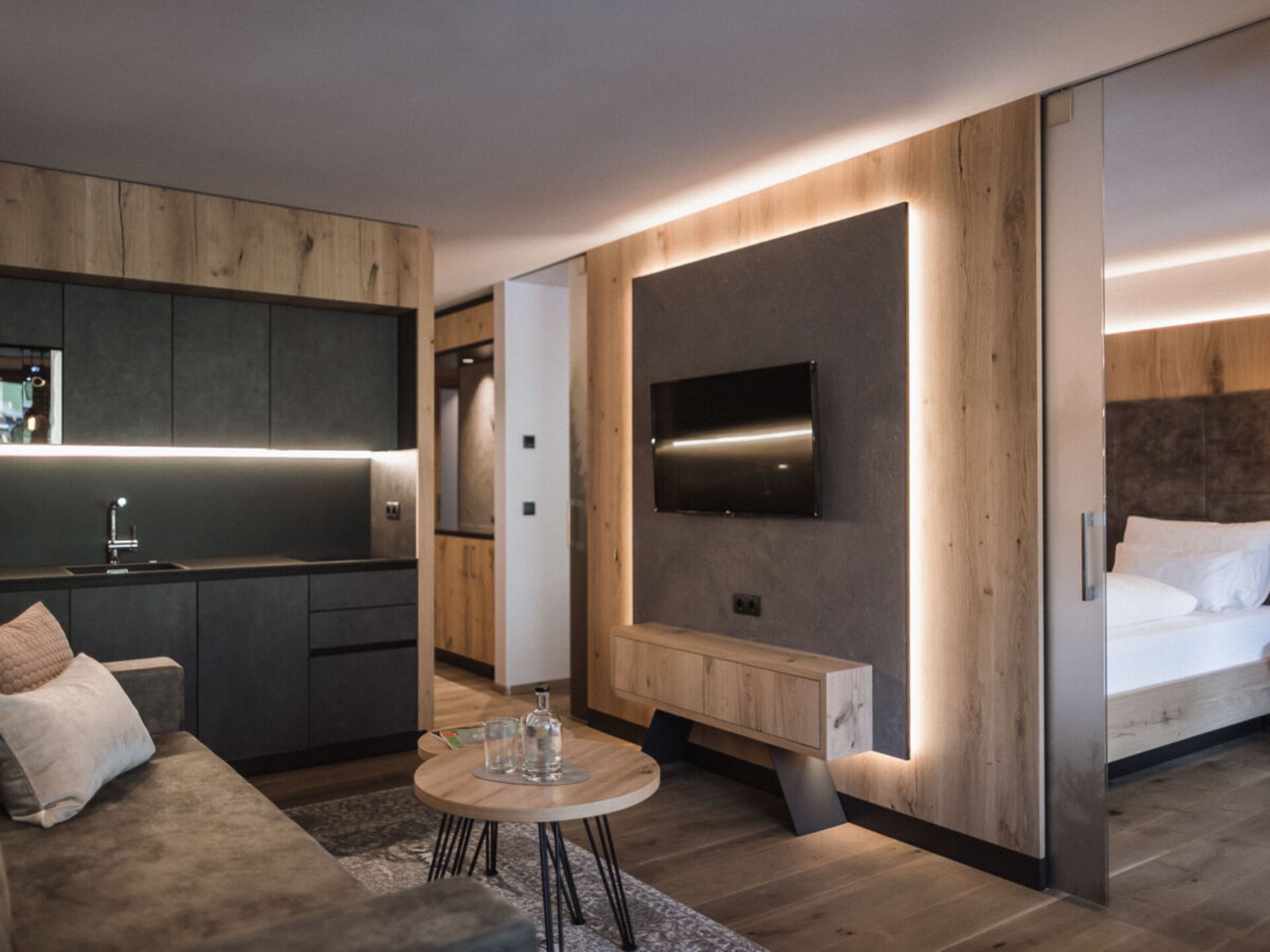 Appartement Canta in Sand in Taufers met balkon en uitzicht op het Ahrntal - foto 3