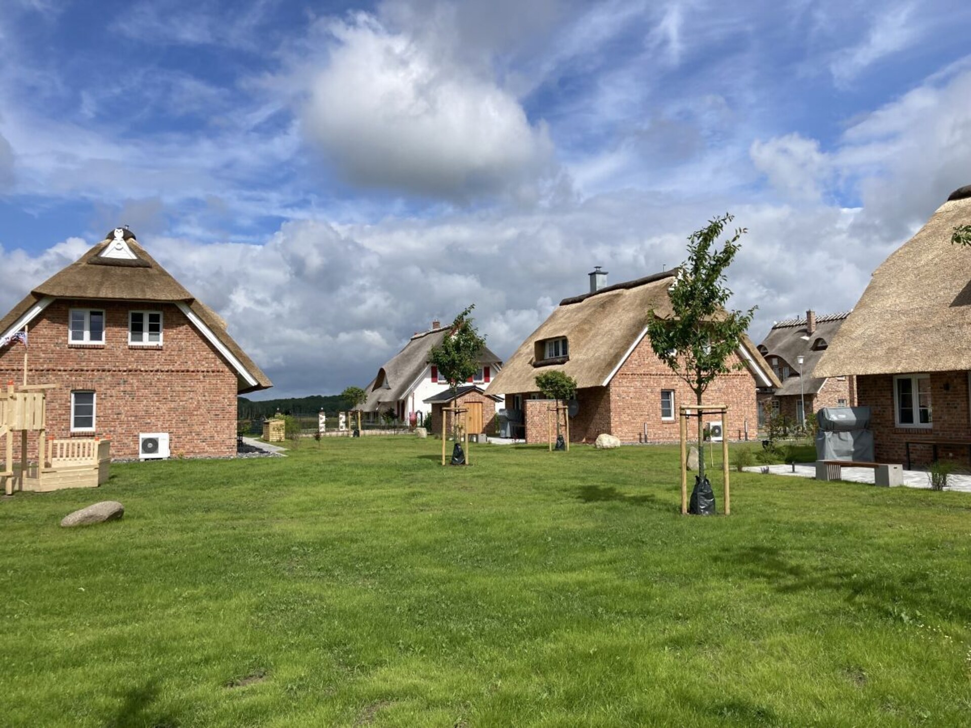 Rietgedekt vakantiehuis met sauna en grote tuin op Rügen voor 6 personen - foto 2