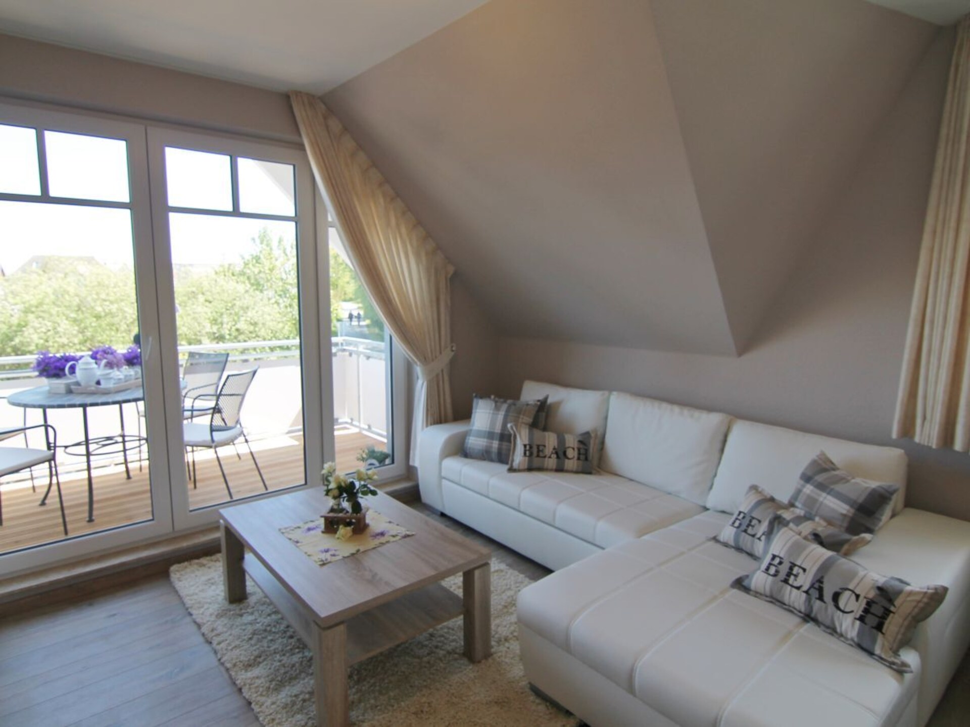 Licht appartement met balkon op het zuiden, 500m van centrum Zingst - foto 7