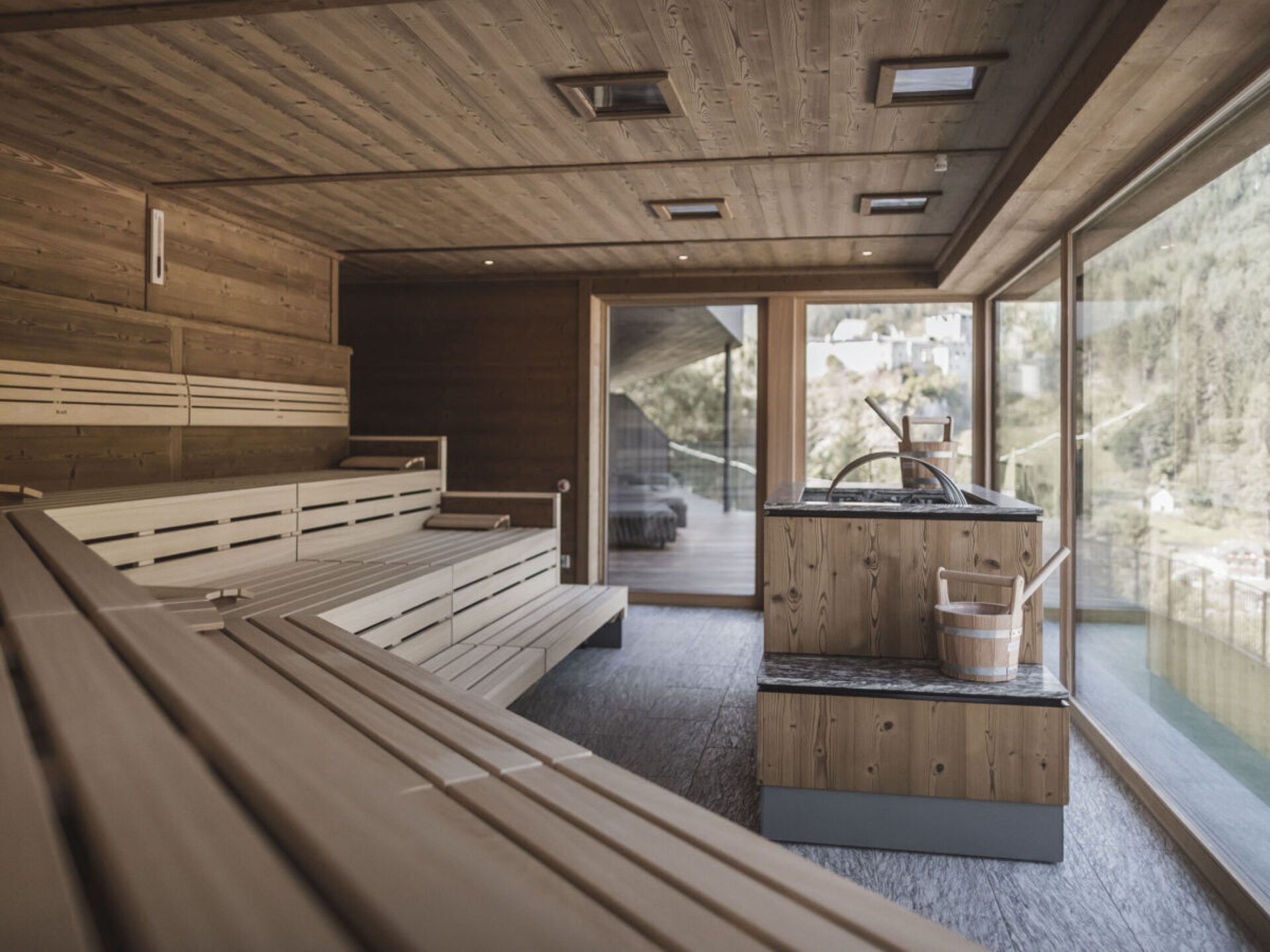 Panoramisch appartement met privésauna en dakterras in Sand in Taufers - foto 25