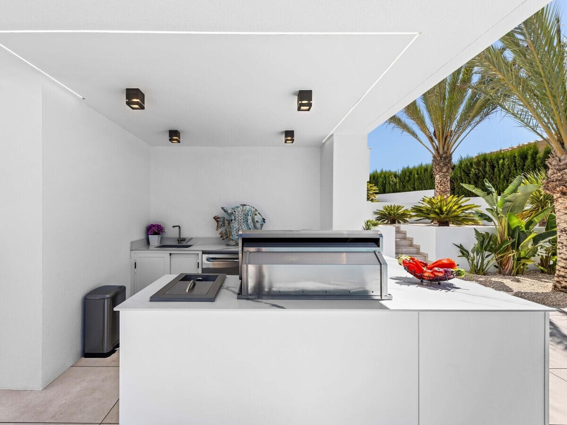 Luxe villa in Cumbre del Sol met overloopzwembad en zeezicht - foto 26