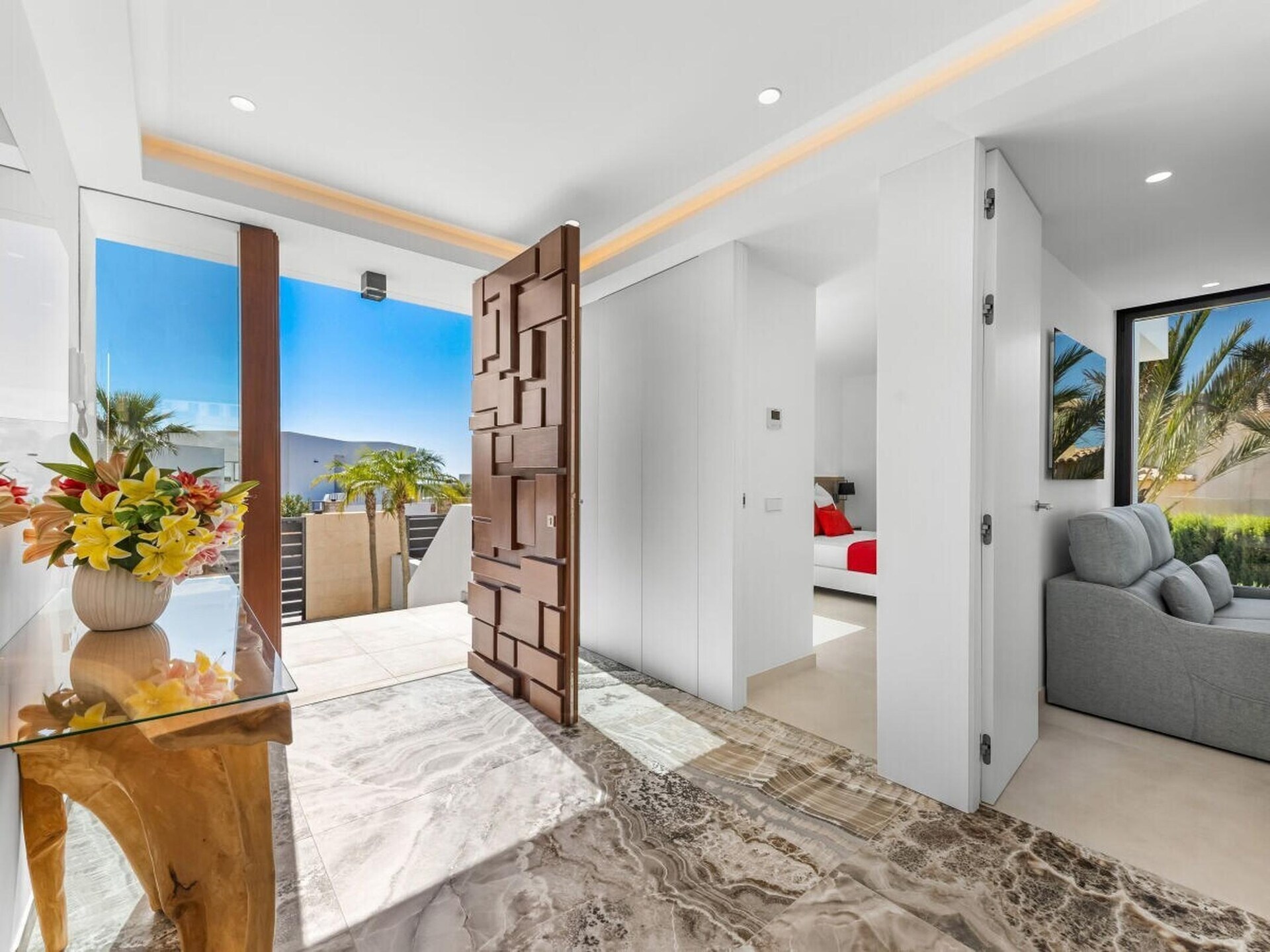 Luxe villa in Cumbre del Sol met overloopzwembad en zeezicht - foto 9