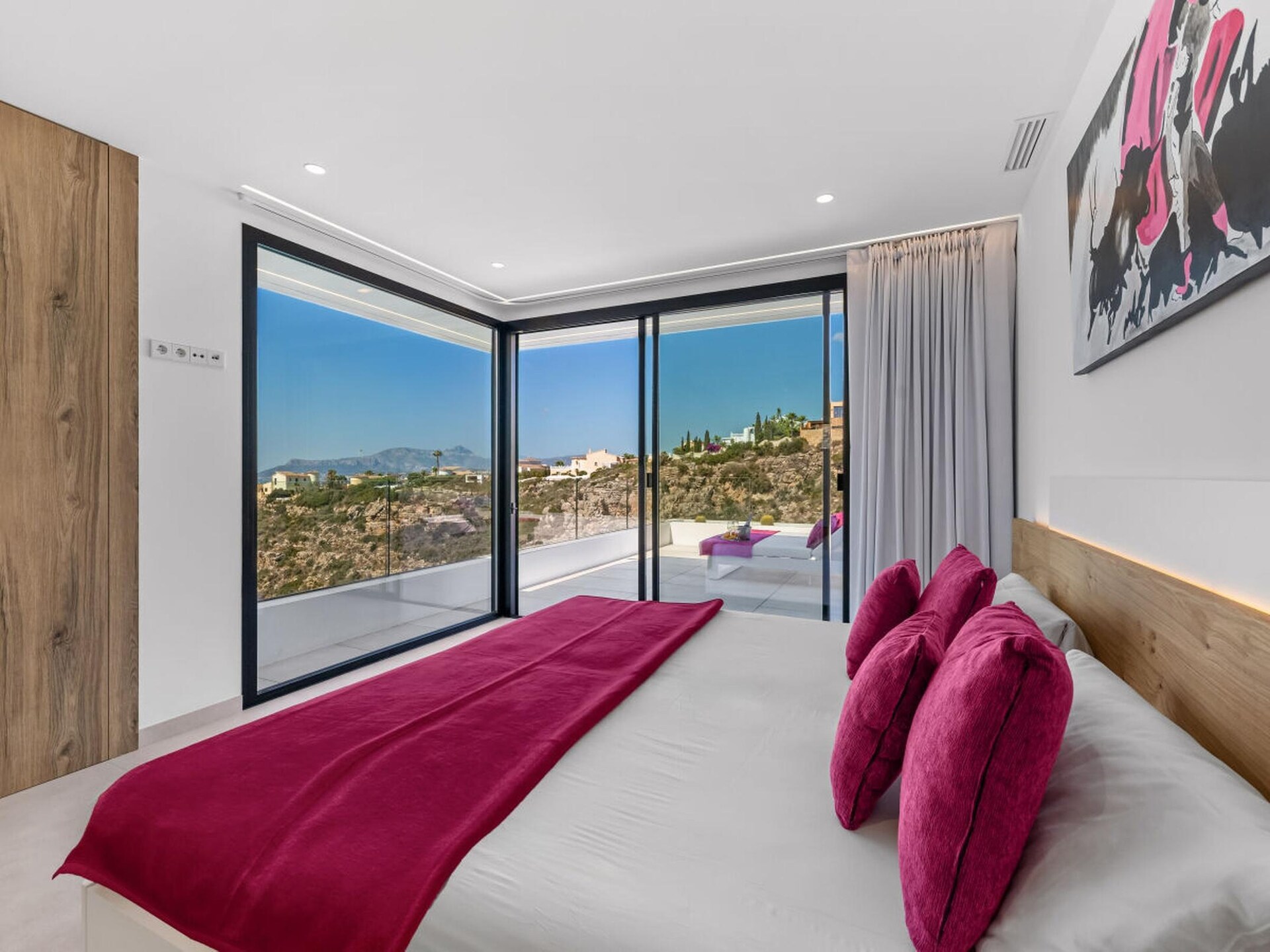 Luxe villa in Cumbre del Sol met overloopzwembad en zeezicht - foto 12