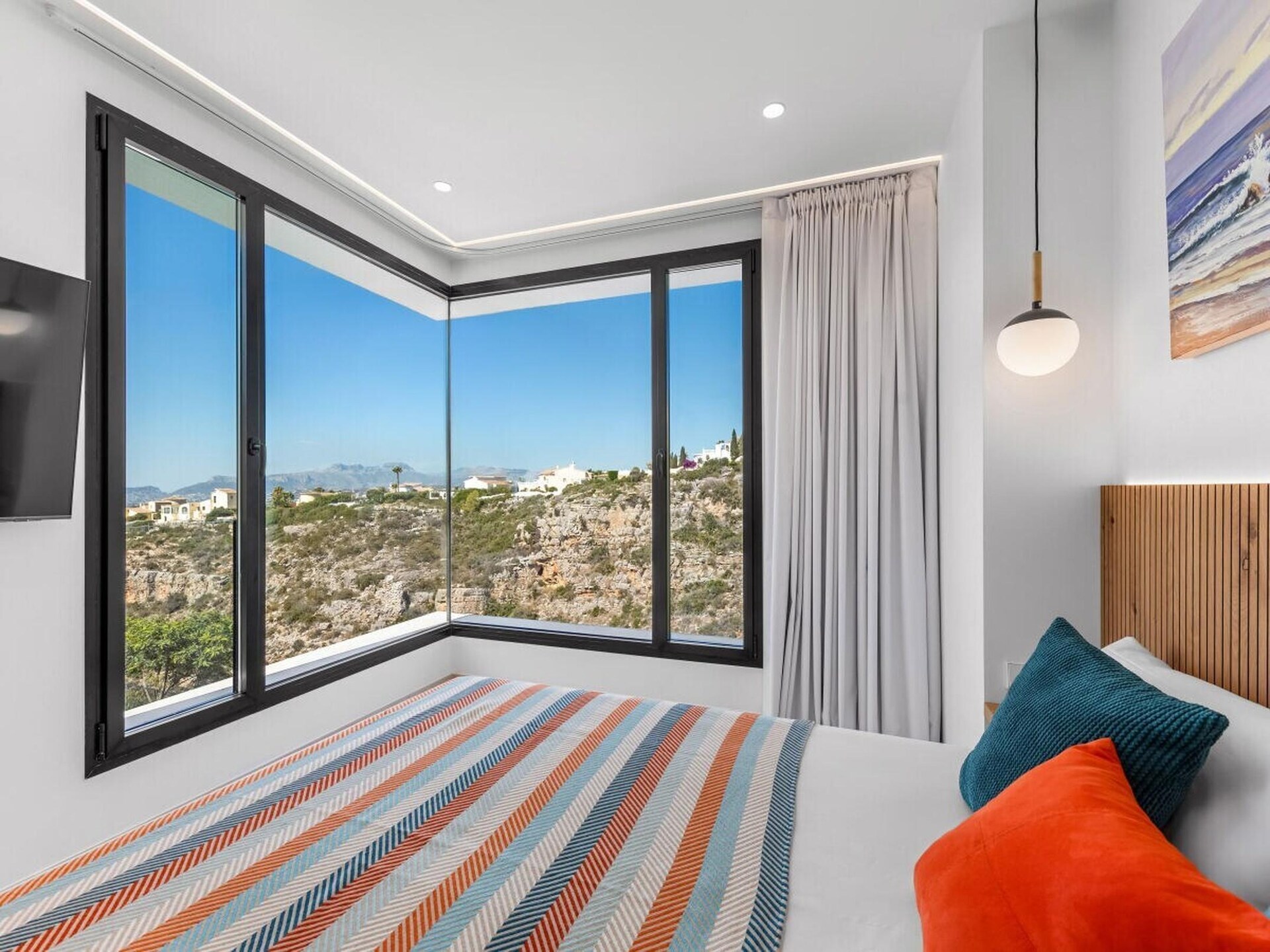Luxe villa in Cumbre del Sol met overloopzwembad en zeezicht - foto 13