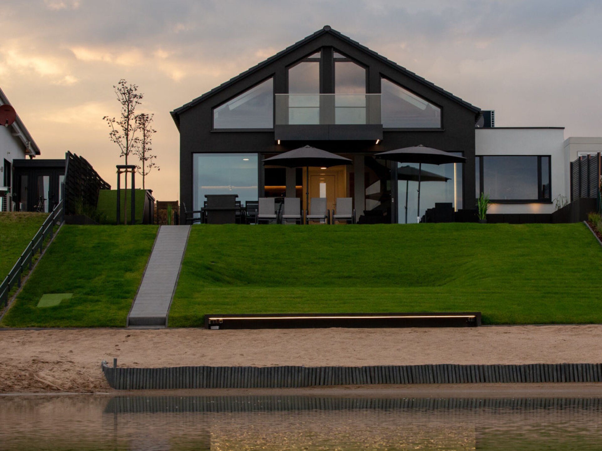 Vakantiehuis Sunshine aan het Mühlfeldmeer met sauna en vrij uitzicht - foto 7