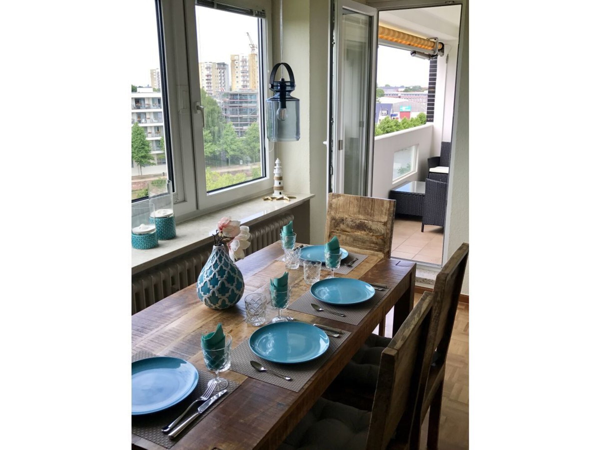 Dünenloft: Rivierappartement met eigen tuin aan de Geeste in Bremerhaven - foto 5