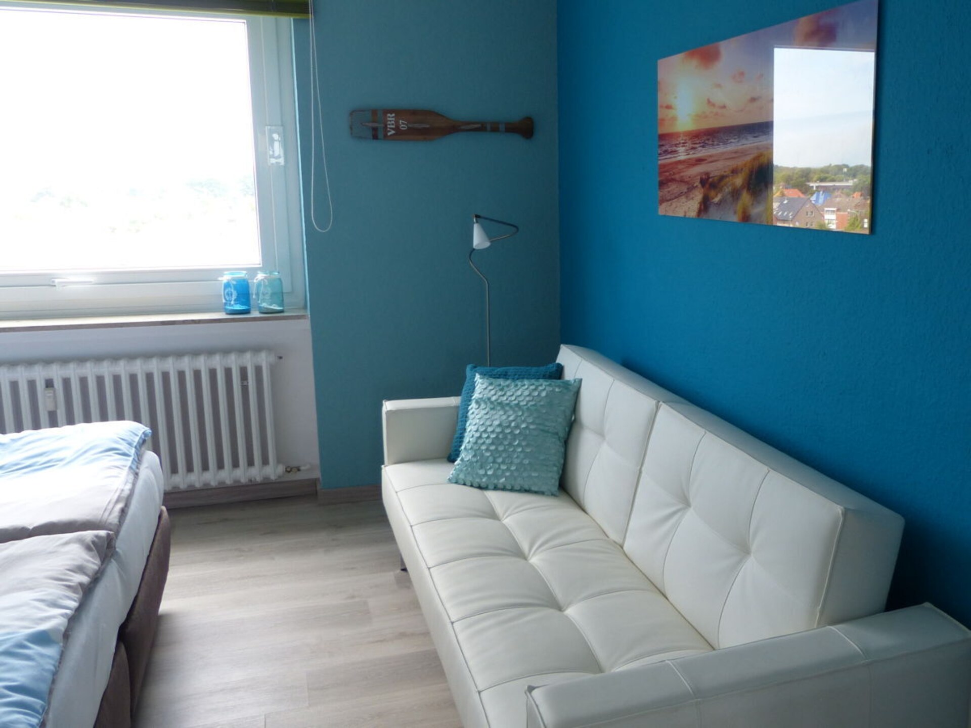 Dünenloft: Rivierappartement met eigen tuin aan de Geeste in Bremerhaven - foto 12
