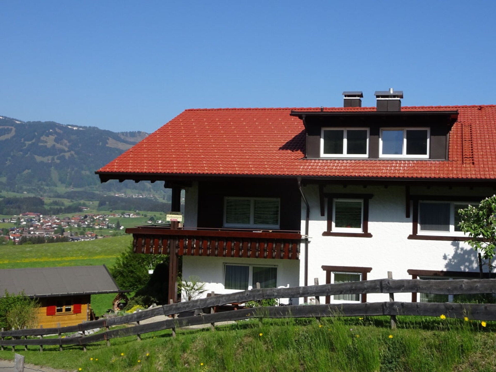 Zonnig appartement Sonnenkopf met groot terras en alpenpanorama in Oberstdorf - foto 4
