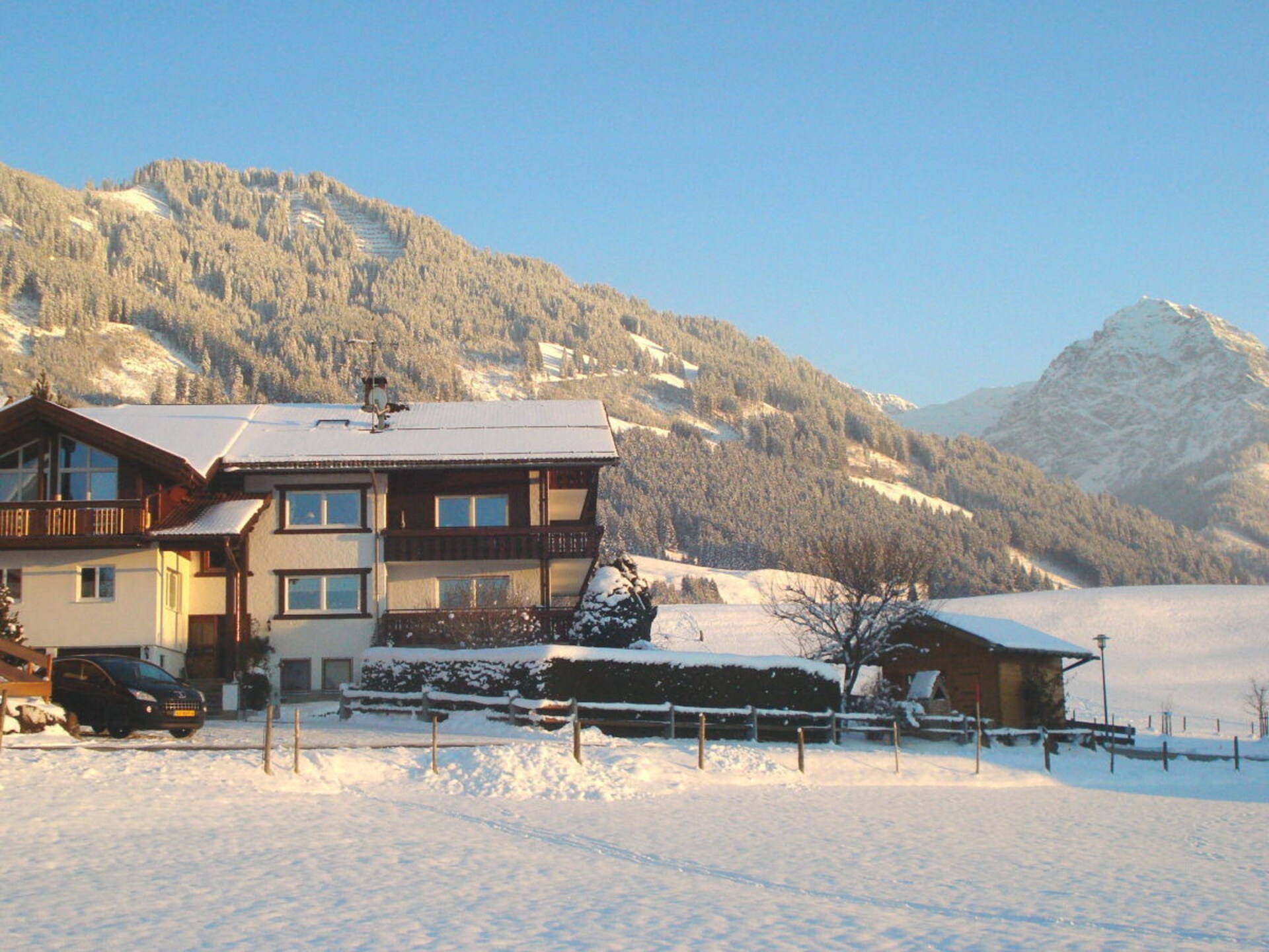 Zonnig appartement Sonnenkopf met groot terras en alpenpanorama in Oberstdorf - foto 8