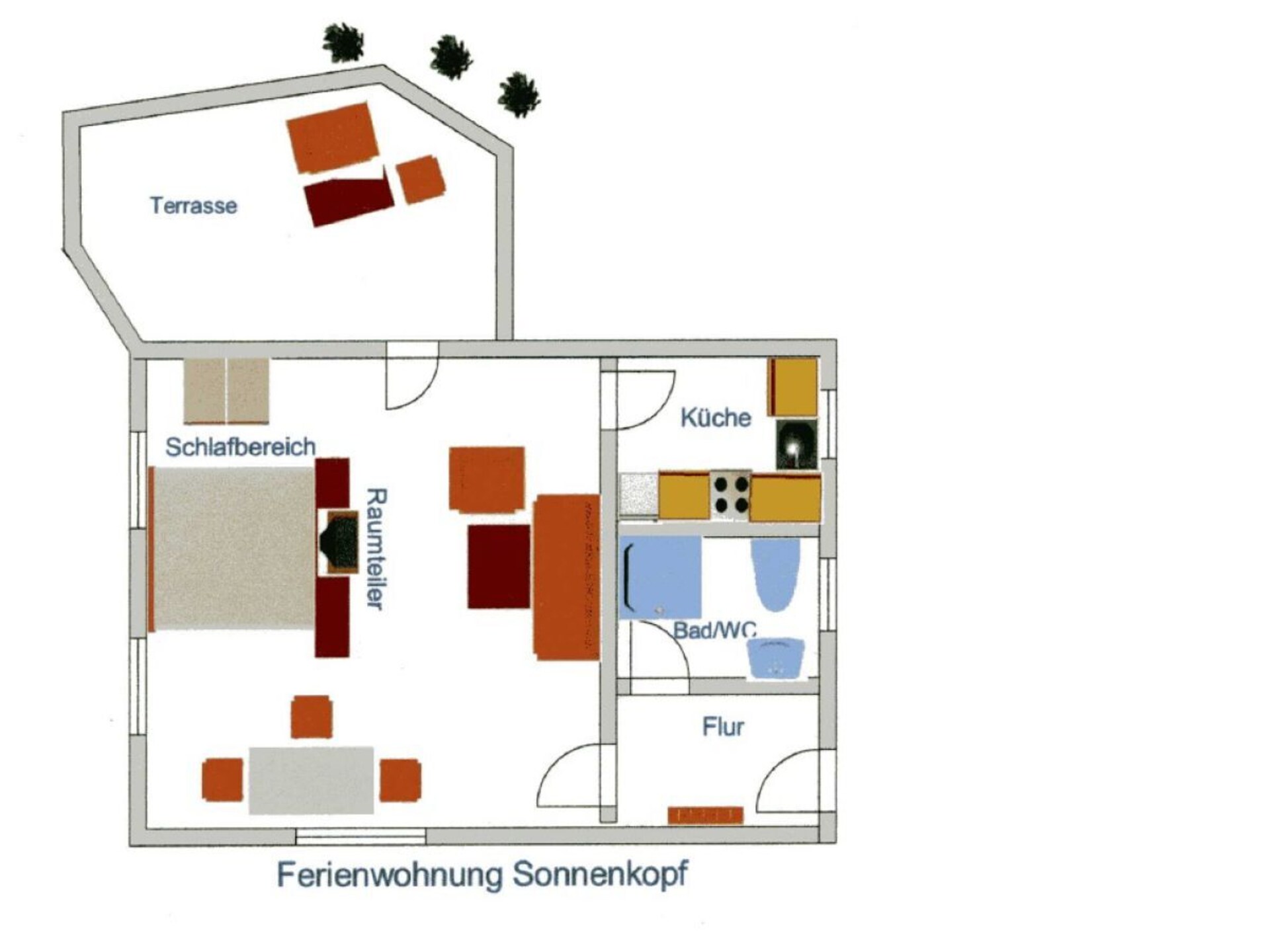 Zonnig appartement Sonnenkopf met groot terras en alpenpanorama in Oberstdorf - foto 21