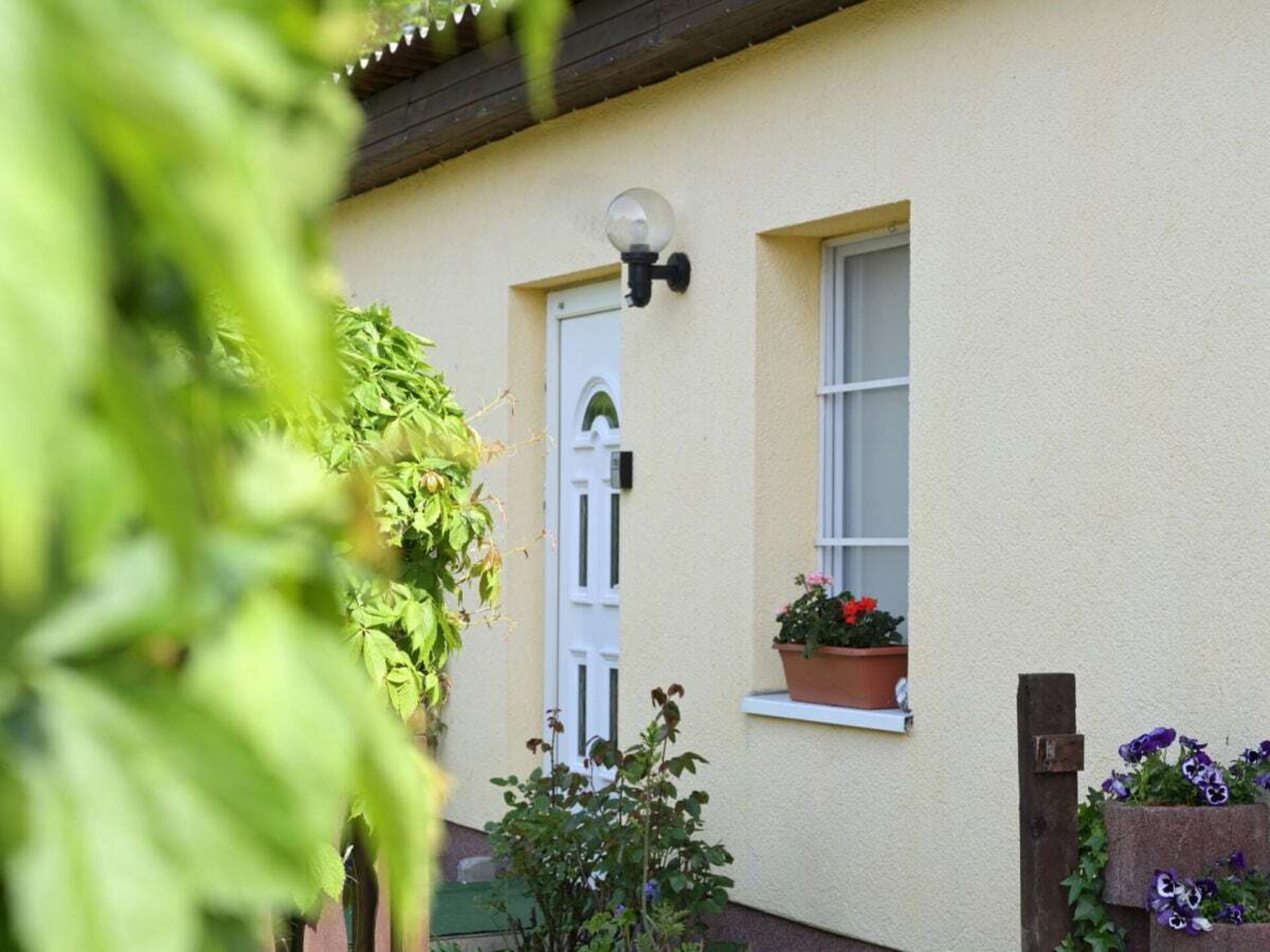 Knusse bungalow met omheinde tuin in Garz – honden welkom - foto 1