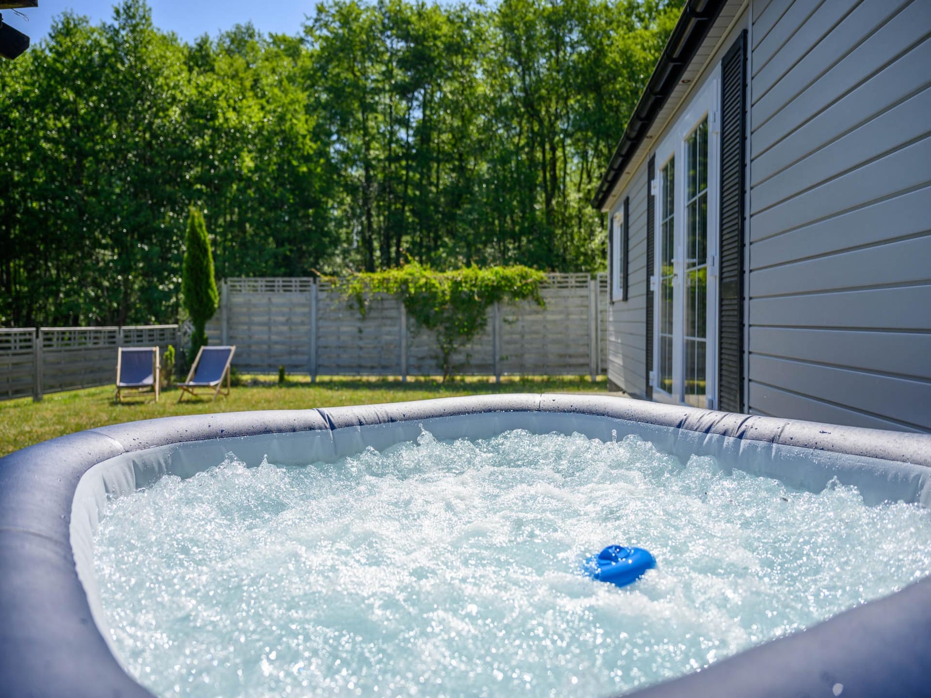 Rustgevend vakantiehuis in Darlowo met privé jacuzzi - foto 40