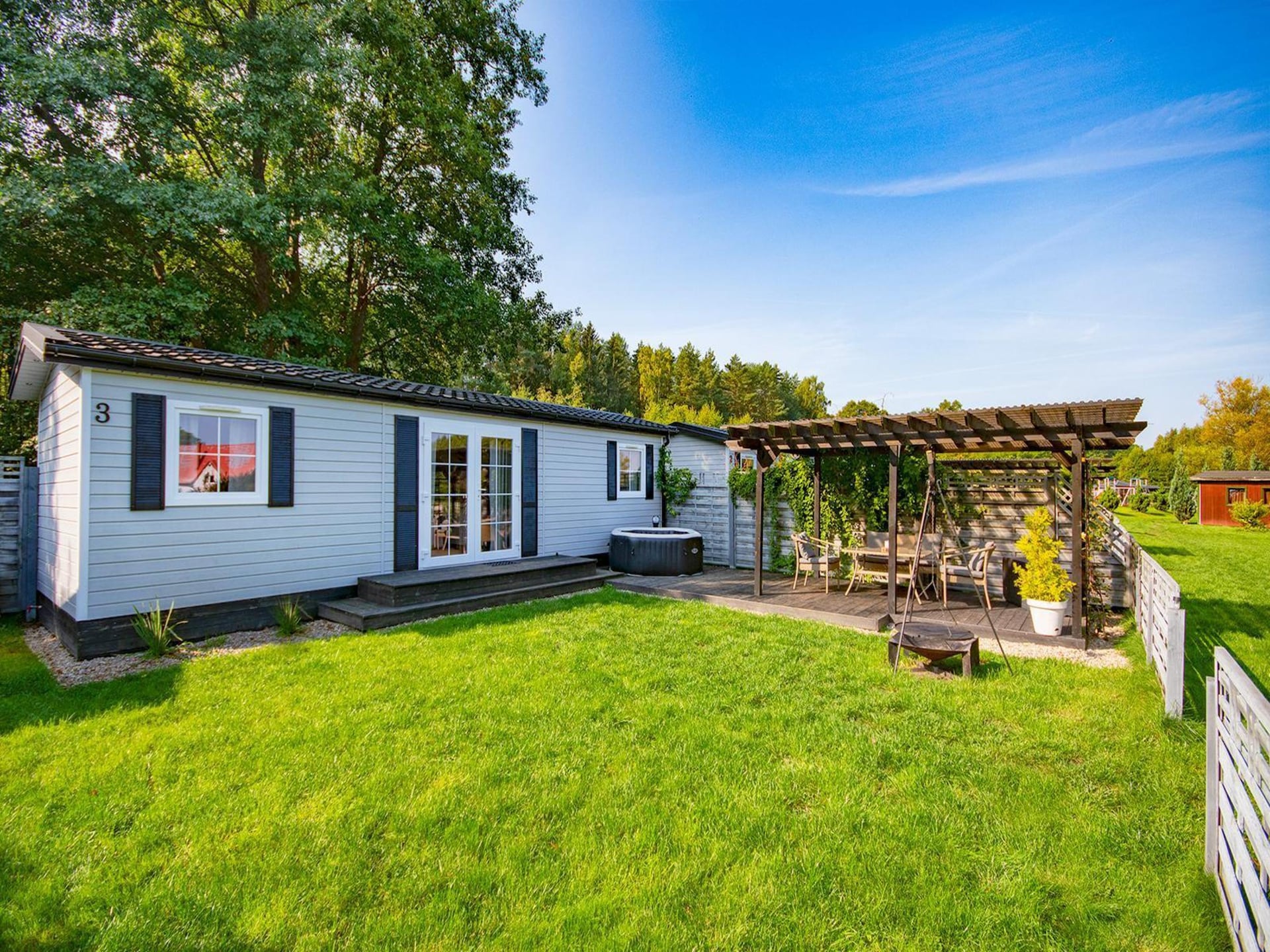 Rustgevend vakantiehuis in Darlowo met privé jacuzzi - foto 23