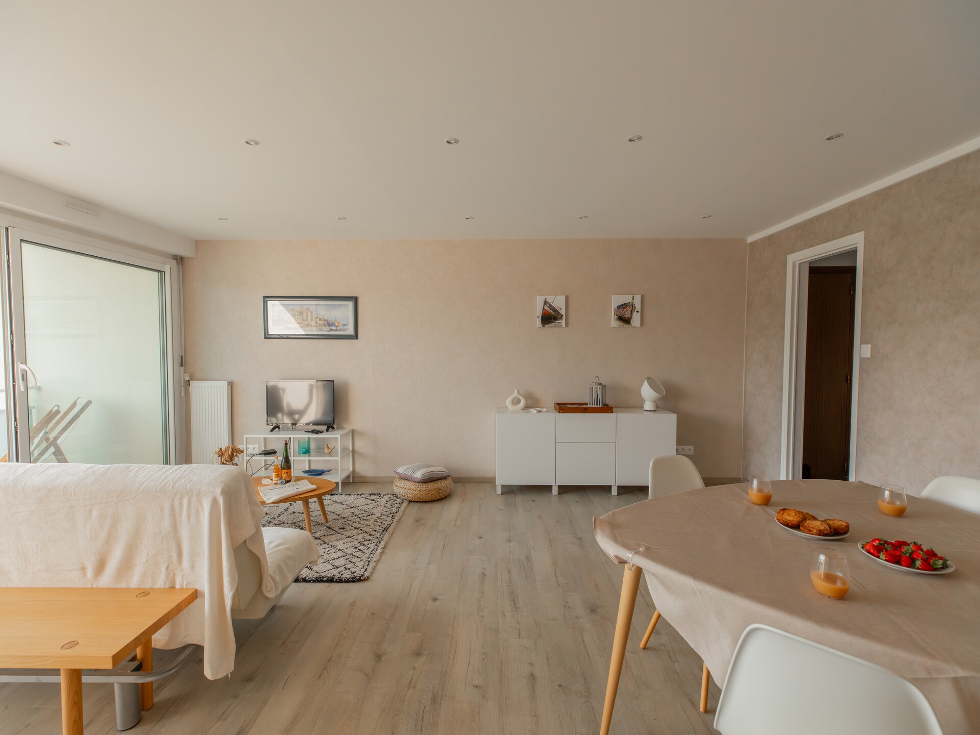 Aan zee: Licht appartement voor 4 personen in Plougonvelin - foto 12