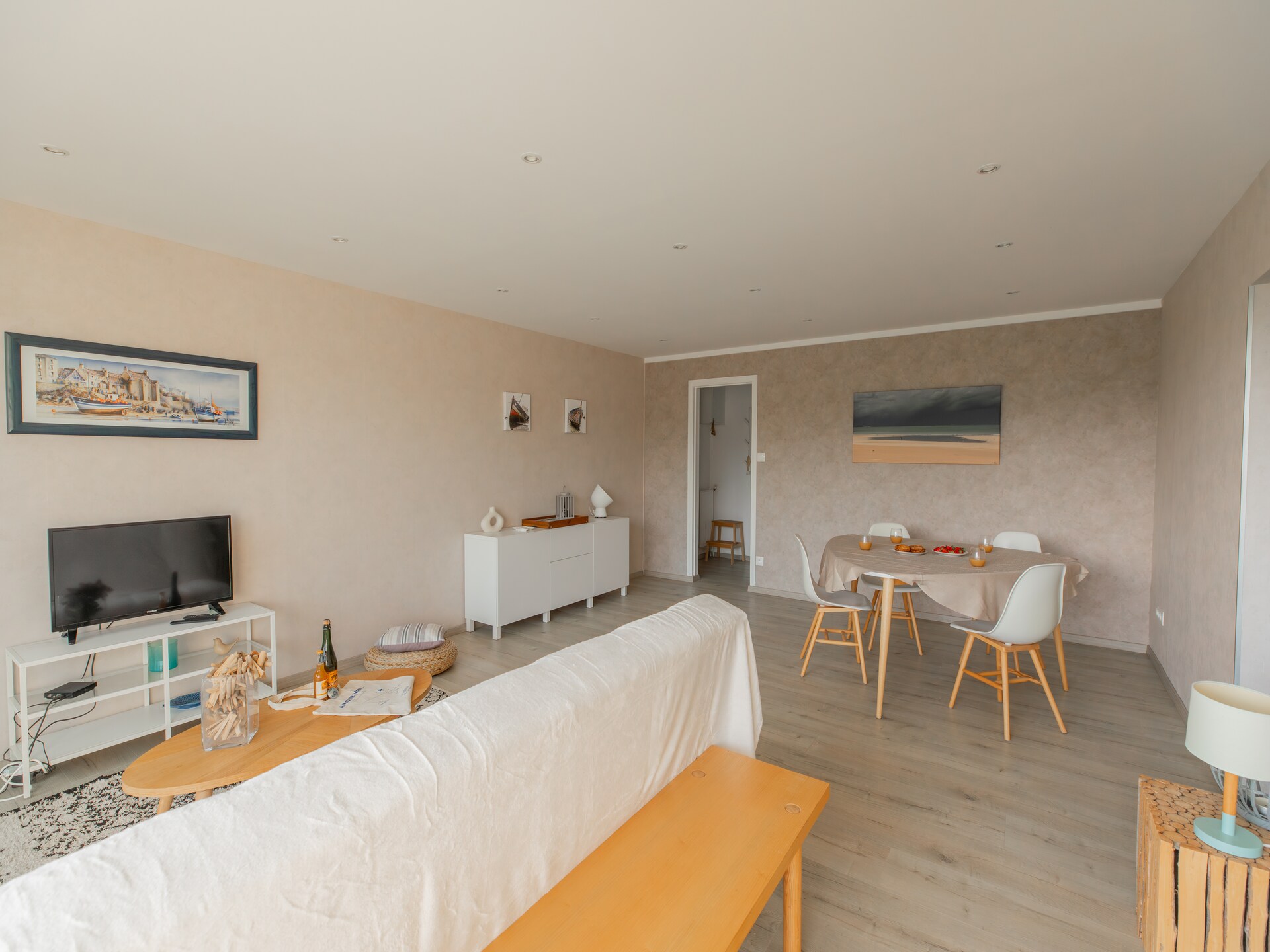 Aan zee: Licht appartement voor 4 personen in Plougonvelin - foto 13