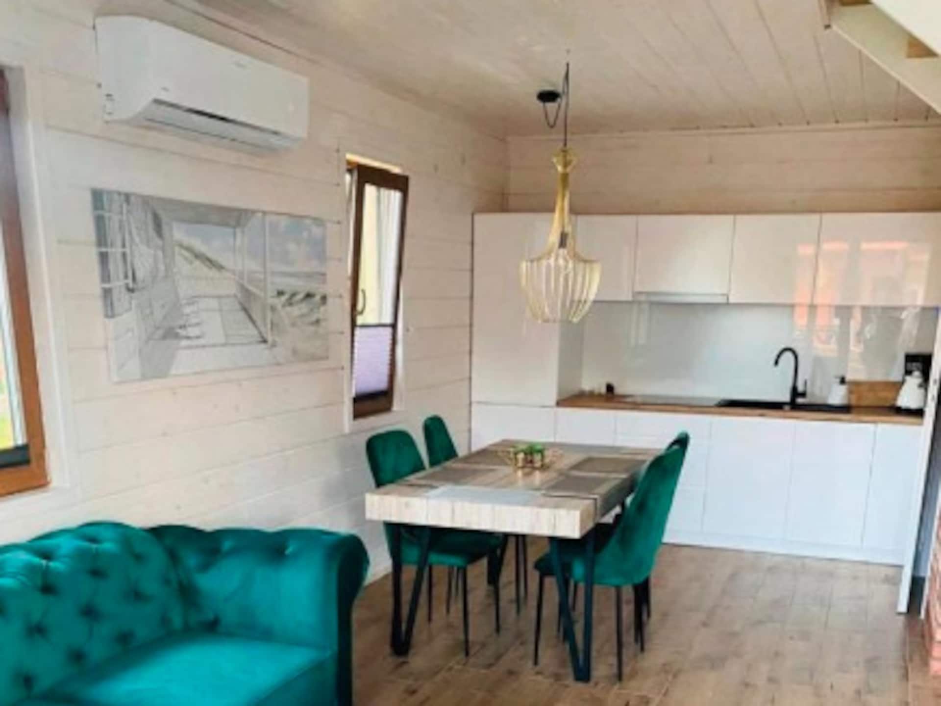 6-persoons vakantiehuis in Mielno op 1,3 km van de zee - foto 4