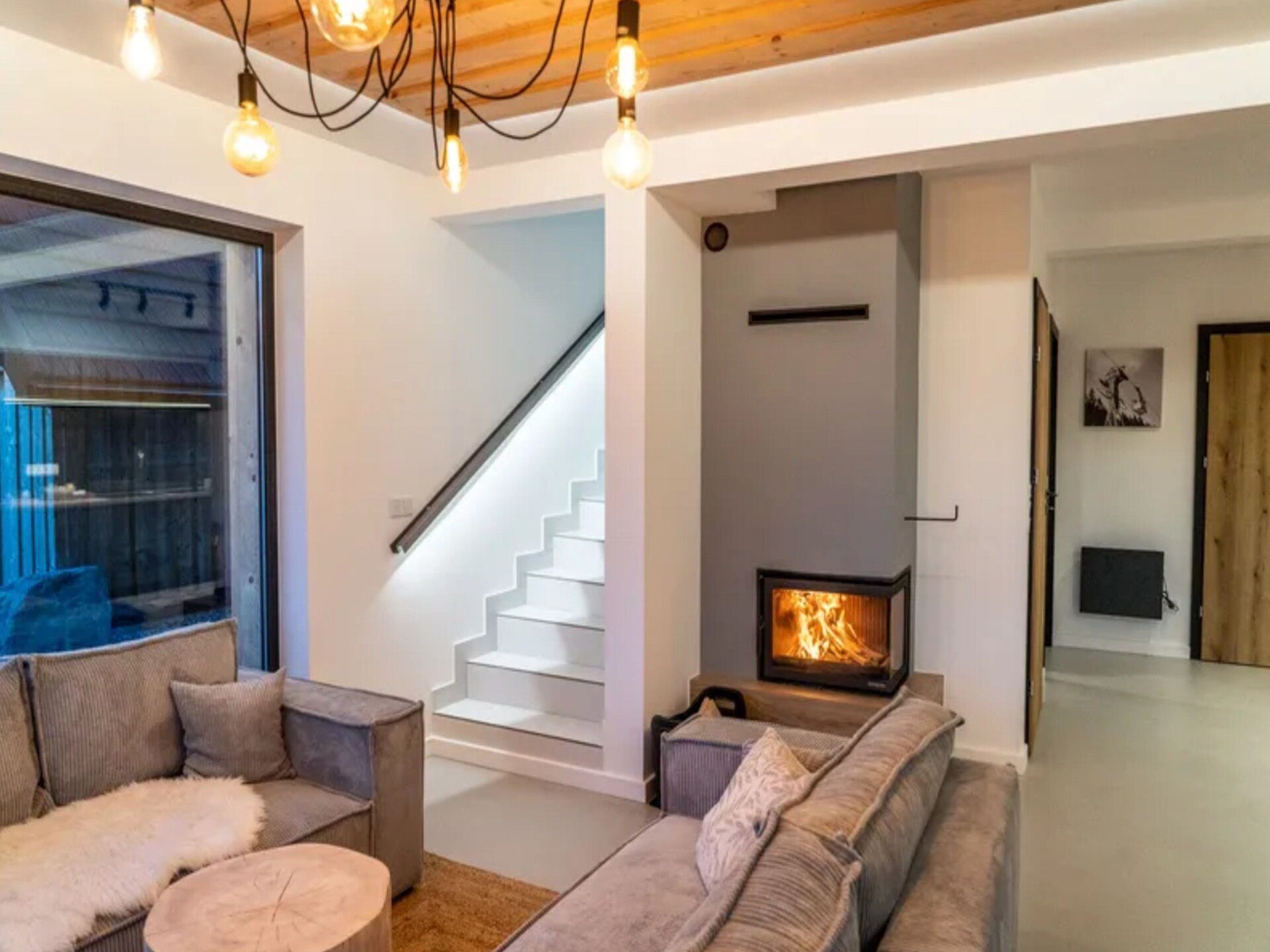 Villa 2 Rzepiska: 8-persoons huis met bergzicht, tuin & open haard - foto 3