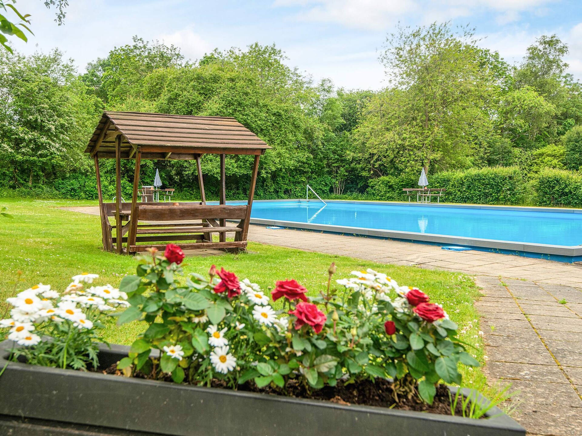 Vrijstaand vakantiehuis voor 10 personen aan de golfbaan in Fårvang - foto 24