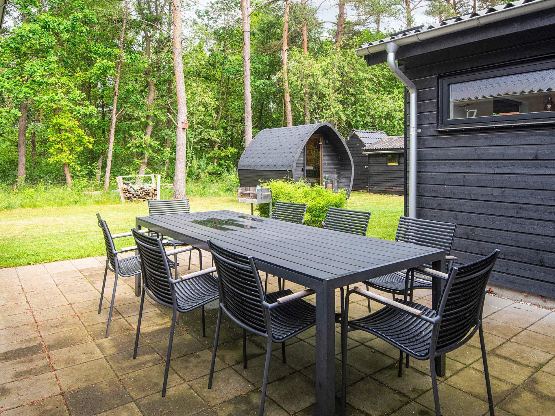 Vrijstaand vakantiehuis voor 10 personen aan de golfbaan in Fårvang - foto 30