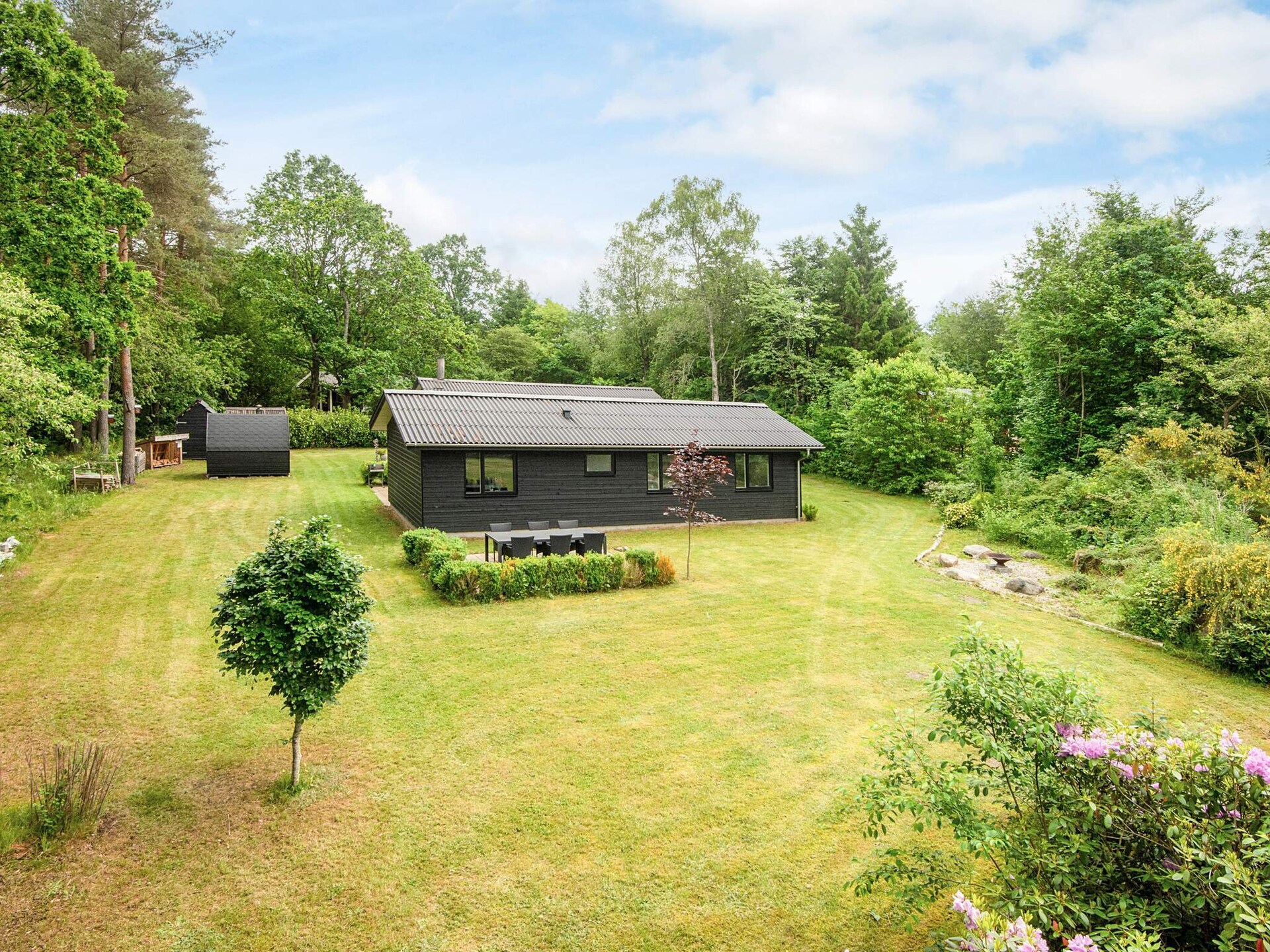 Vrijstaand vakantiehuis voor 10 personen aan de golfbaan in Fårvang - foto 35
